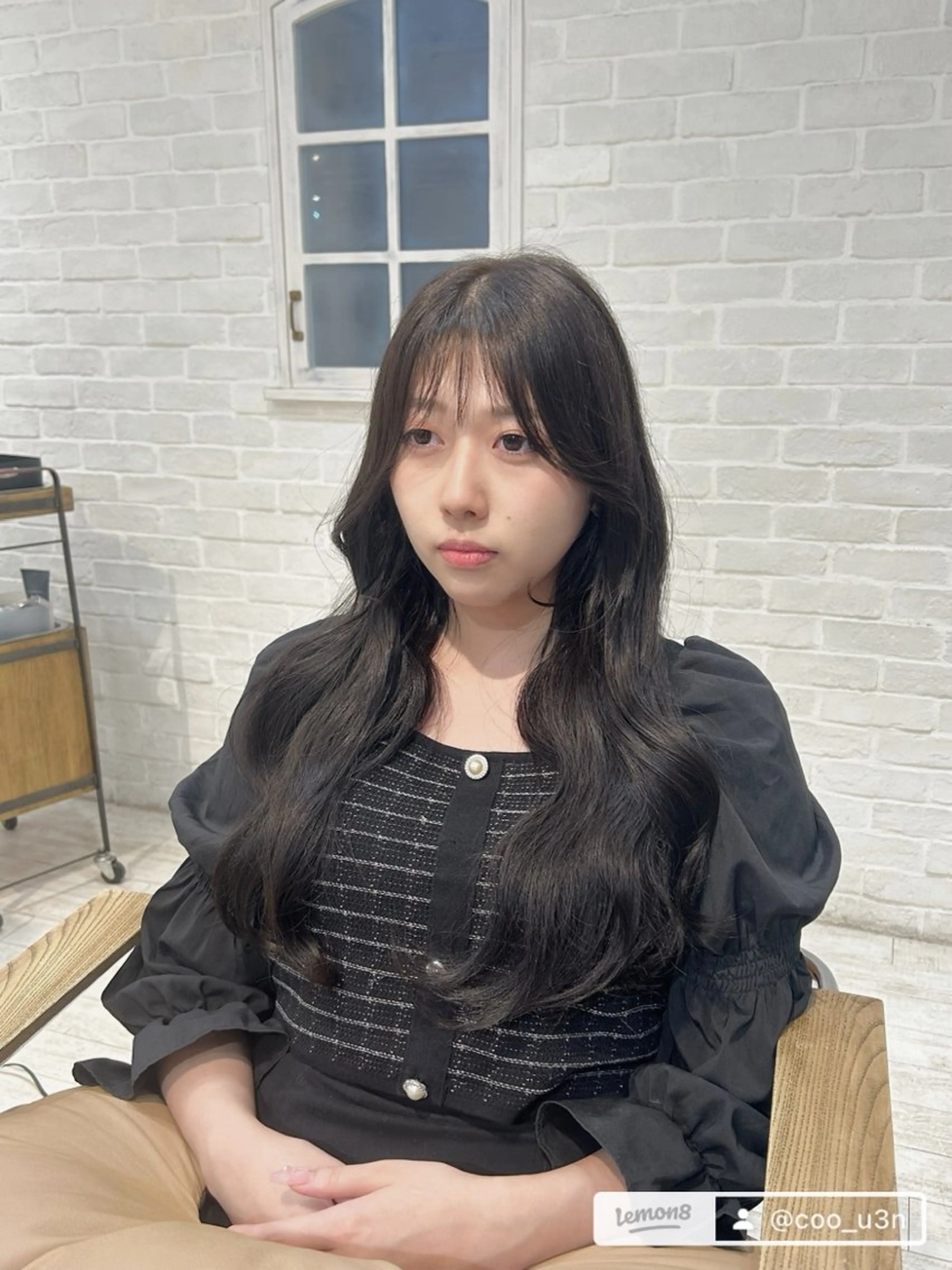 ロング グランジフェミニン 🪽比内千聖のヘアスタイル