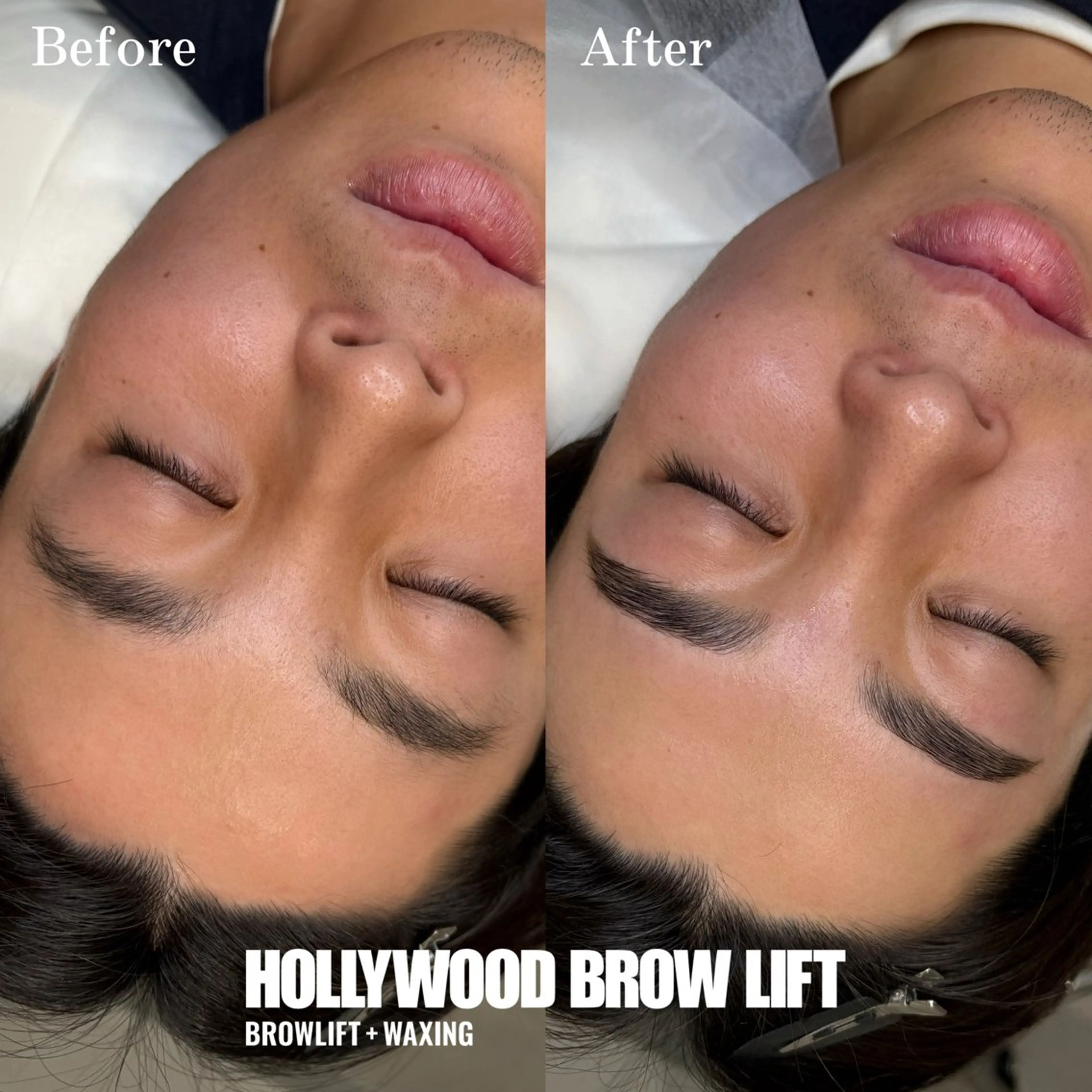 ハリウッドブロウリフト〖wax脱毛込み〗ブラシ付きの写真