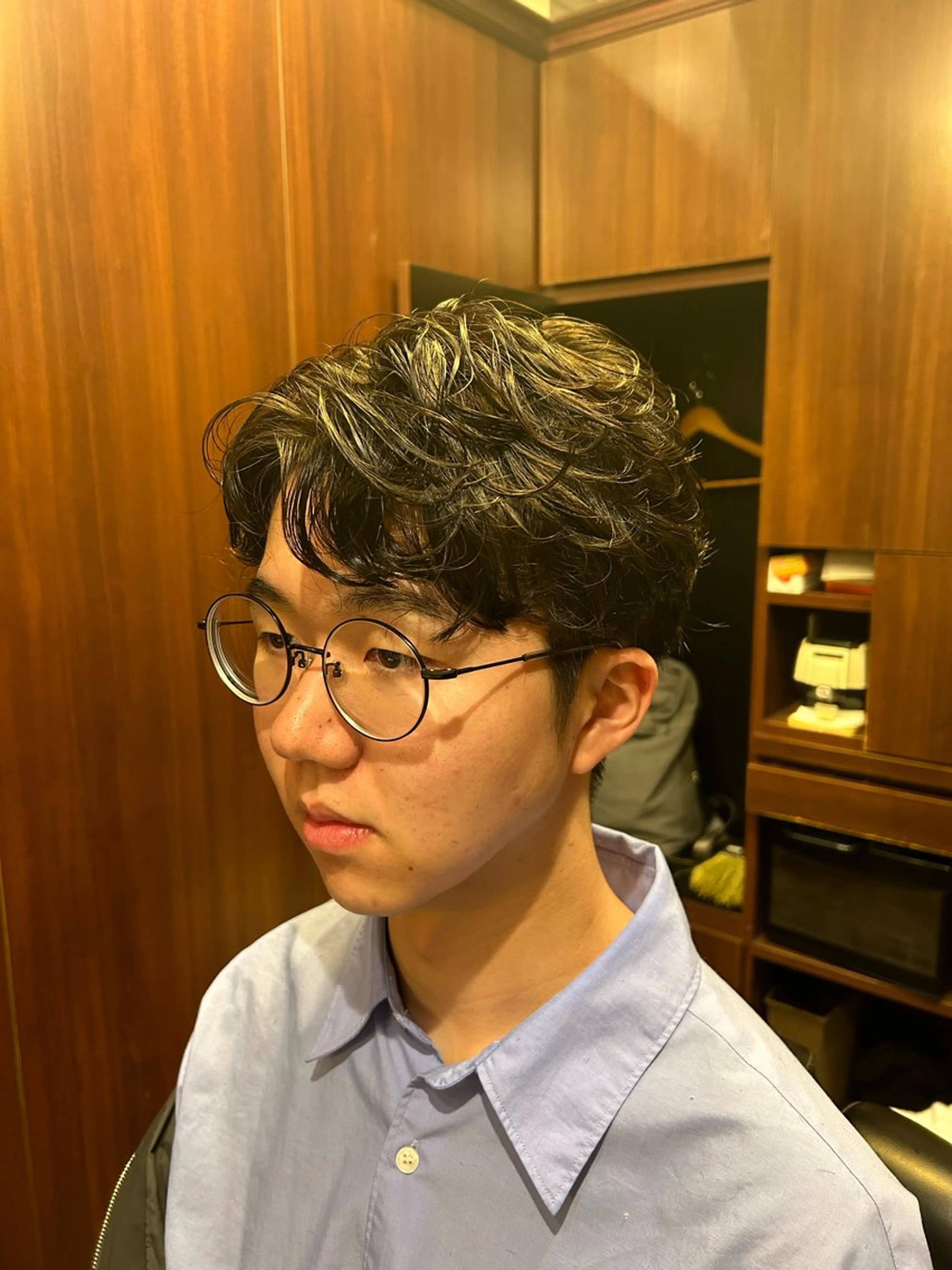 ミディアム パーマ メンズ 2回目以降✖︎ こうようのヘアスタイル