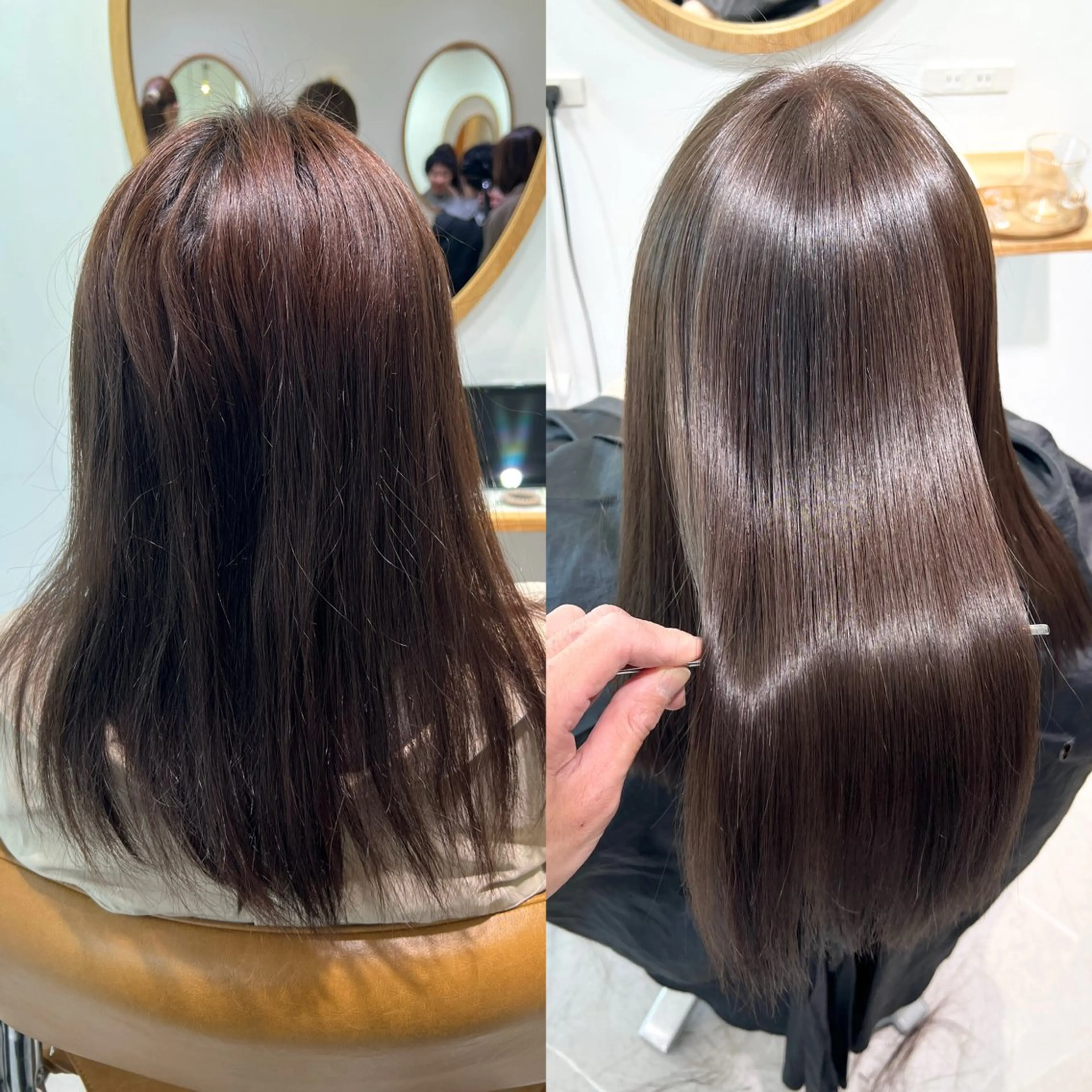 セミロング Gokan mood所属・[Gokan] KUNISHIMAのヘアスタイル