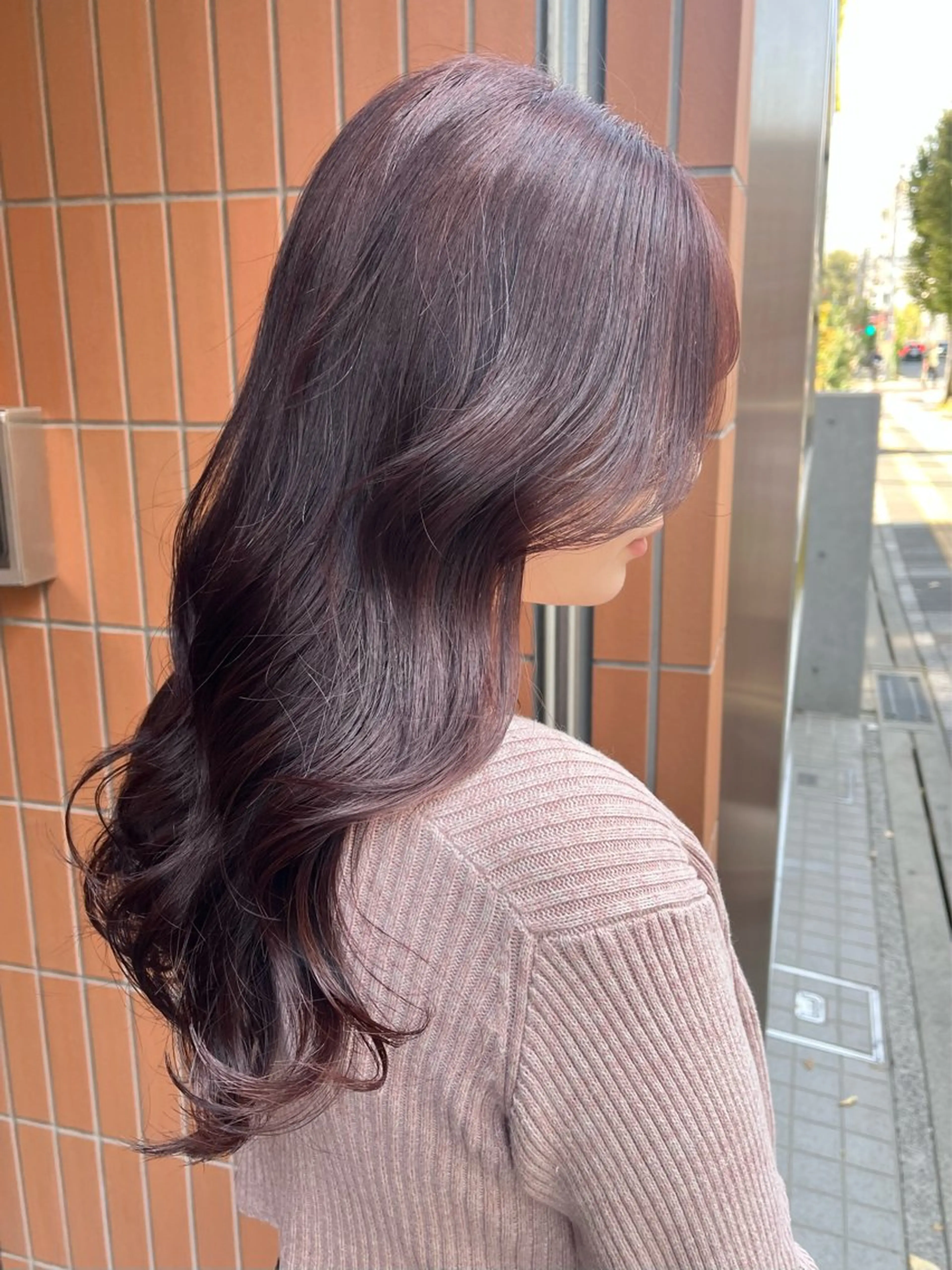 ロング カラー channel所属・Natsumi ❤︎のヘアスタイル