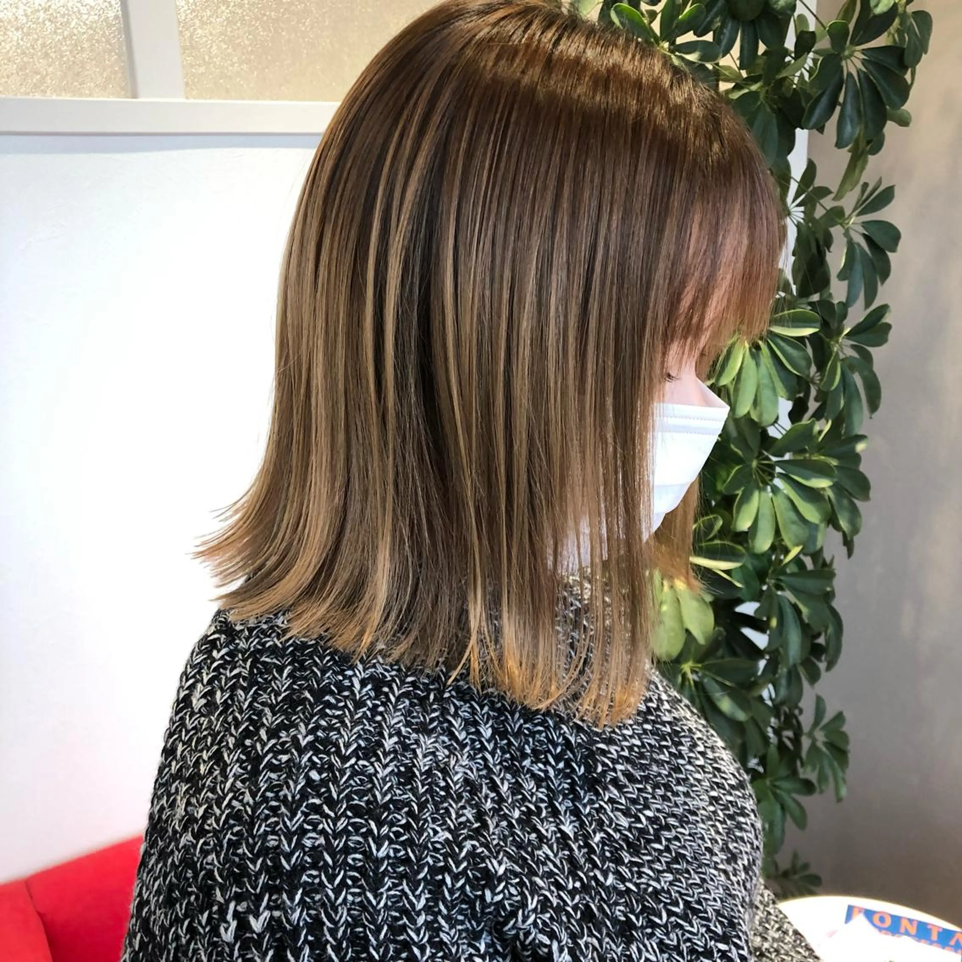 ミディアム 堀越 エリのヘアスタイル