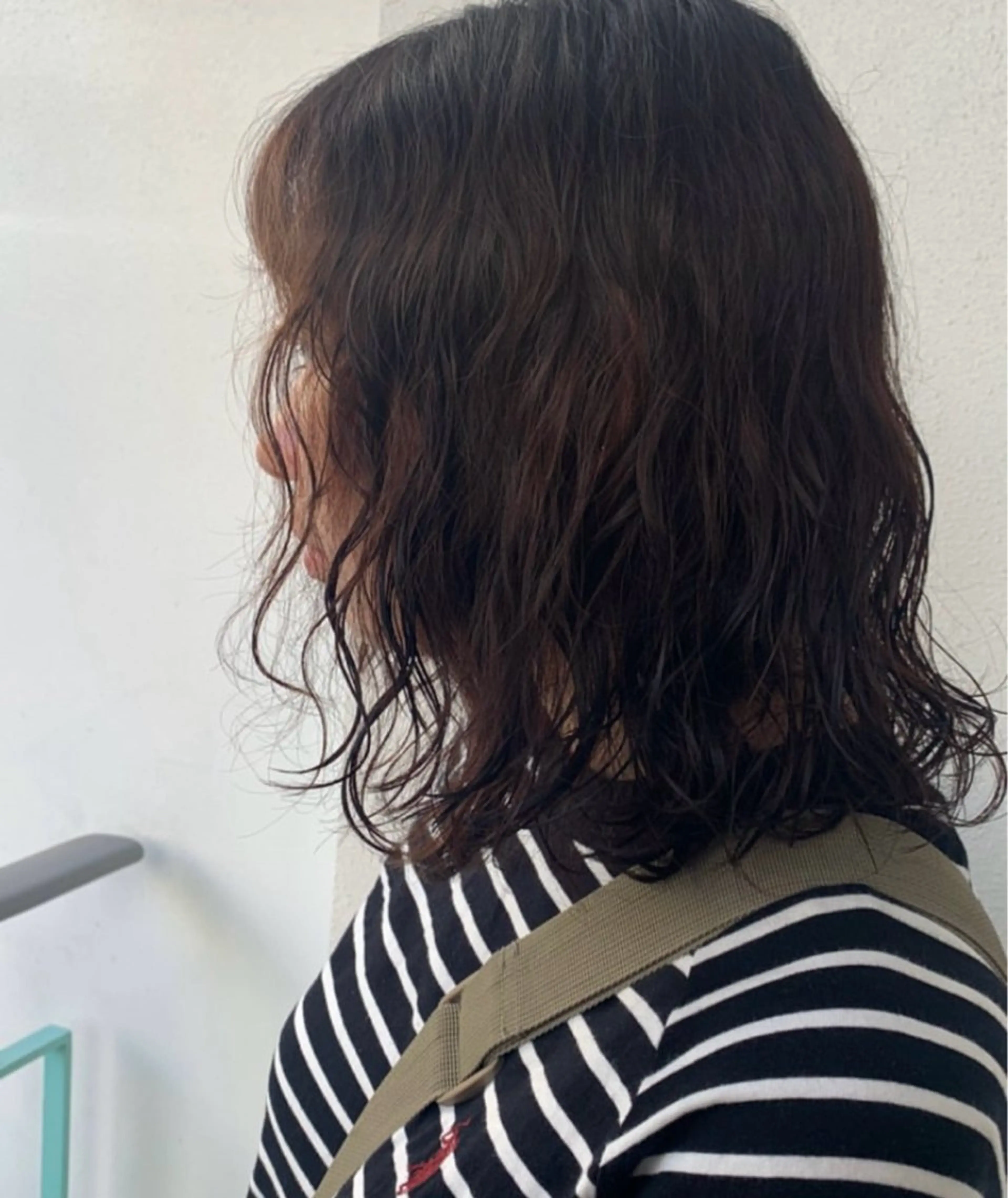 ミディアム 新潟/万代/レイヤー 韓国風/明間未来のヘアスタイル