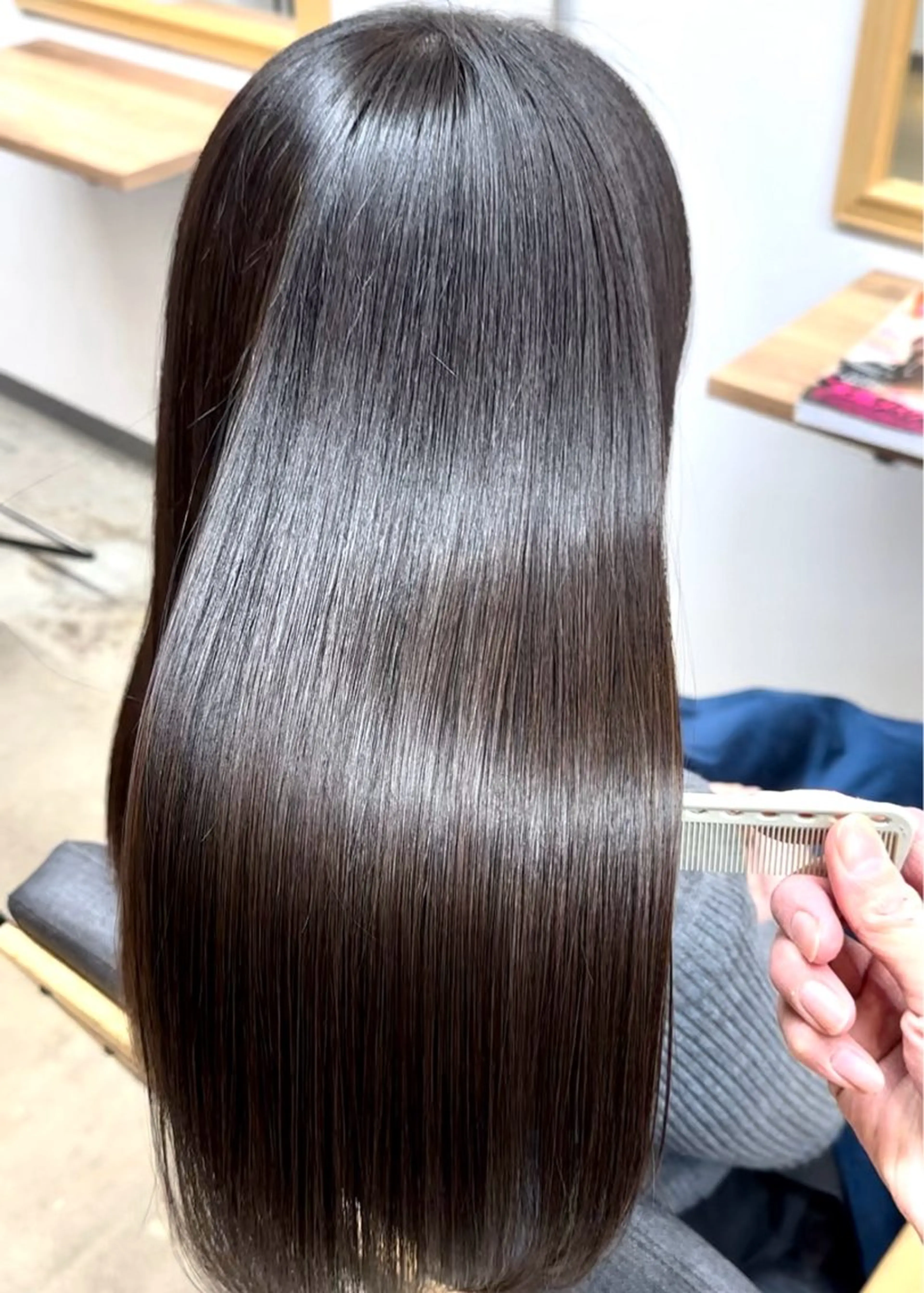 ロング カット トリートメント THE DAY所属・THE DAY 木村　敏之のヘアスタイル