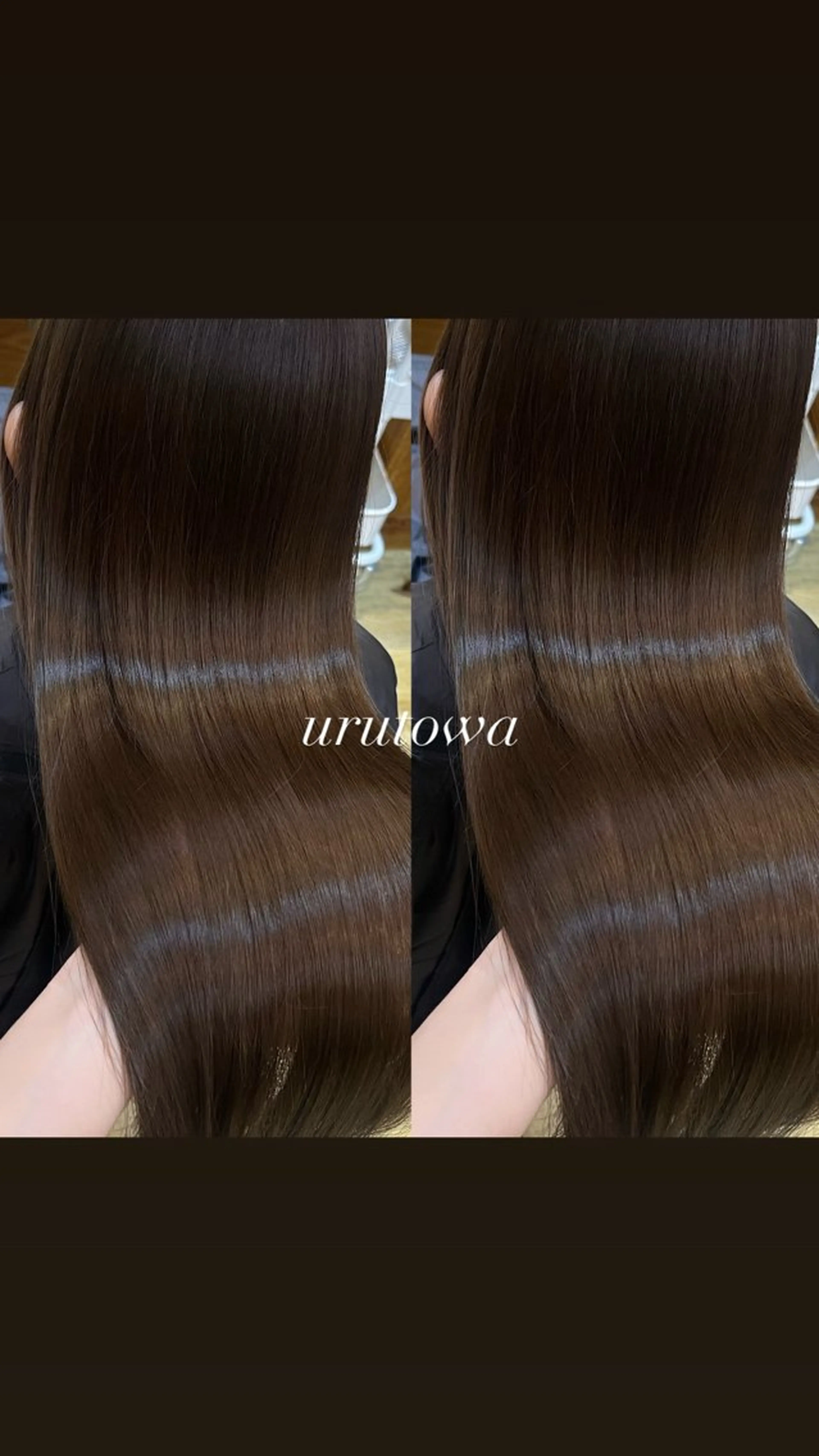 ロング カラー カット ヘアカラー トリートメント ヘアセット 👑髪質改善wカラー /ハイトーン/アユカのヘアスタイル