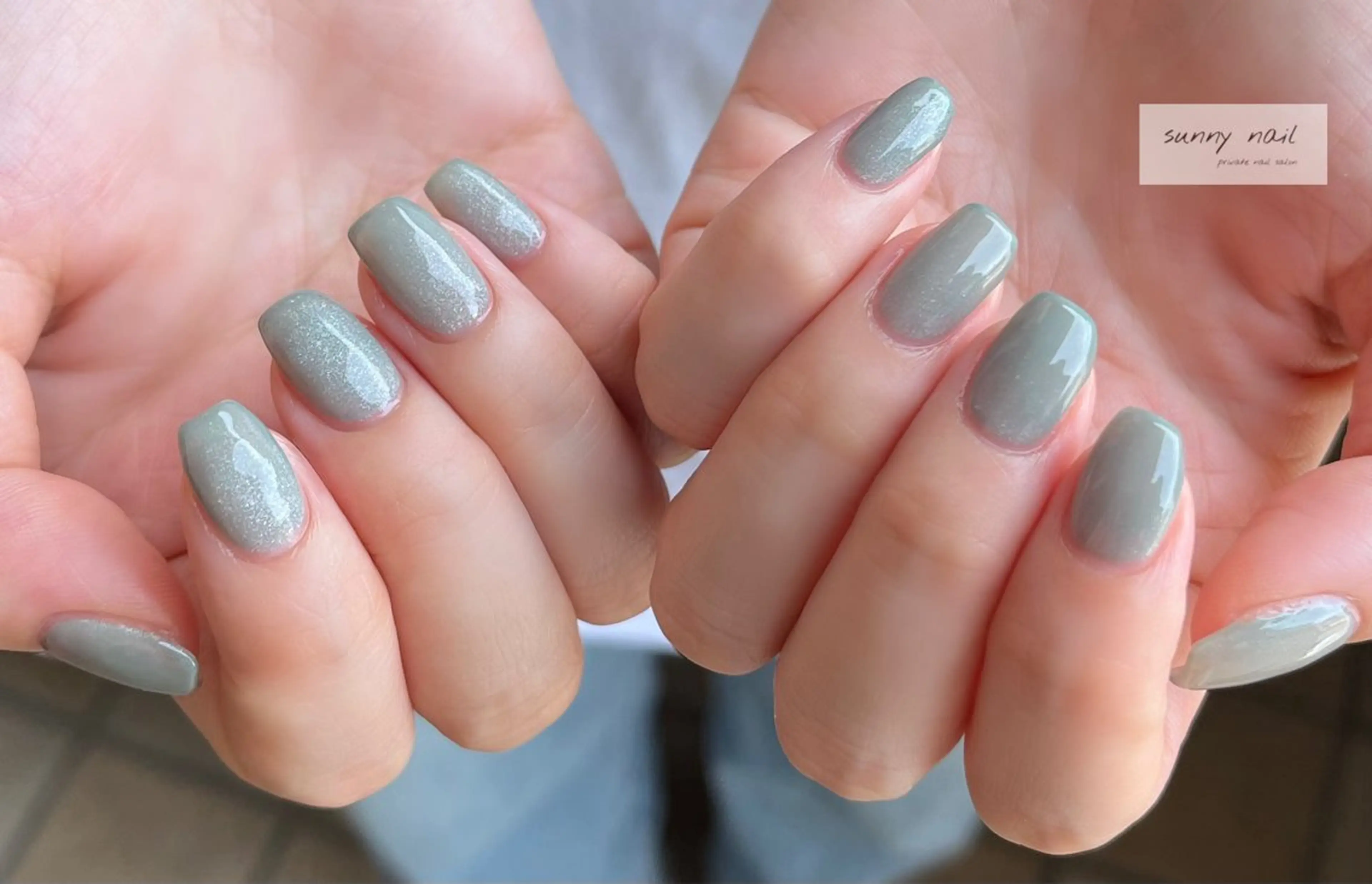 ネイル カジュアル マグネットネイル sunny nailのネイルデザイン