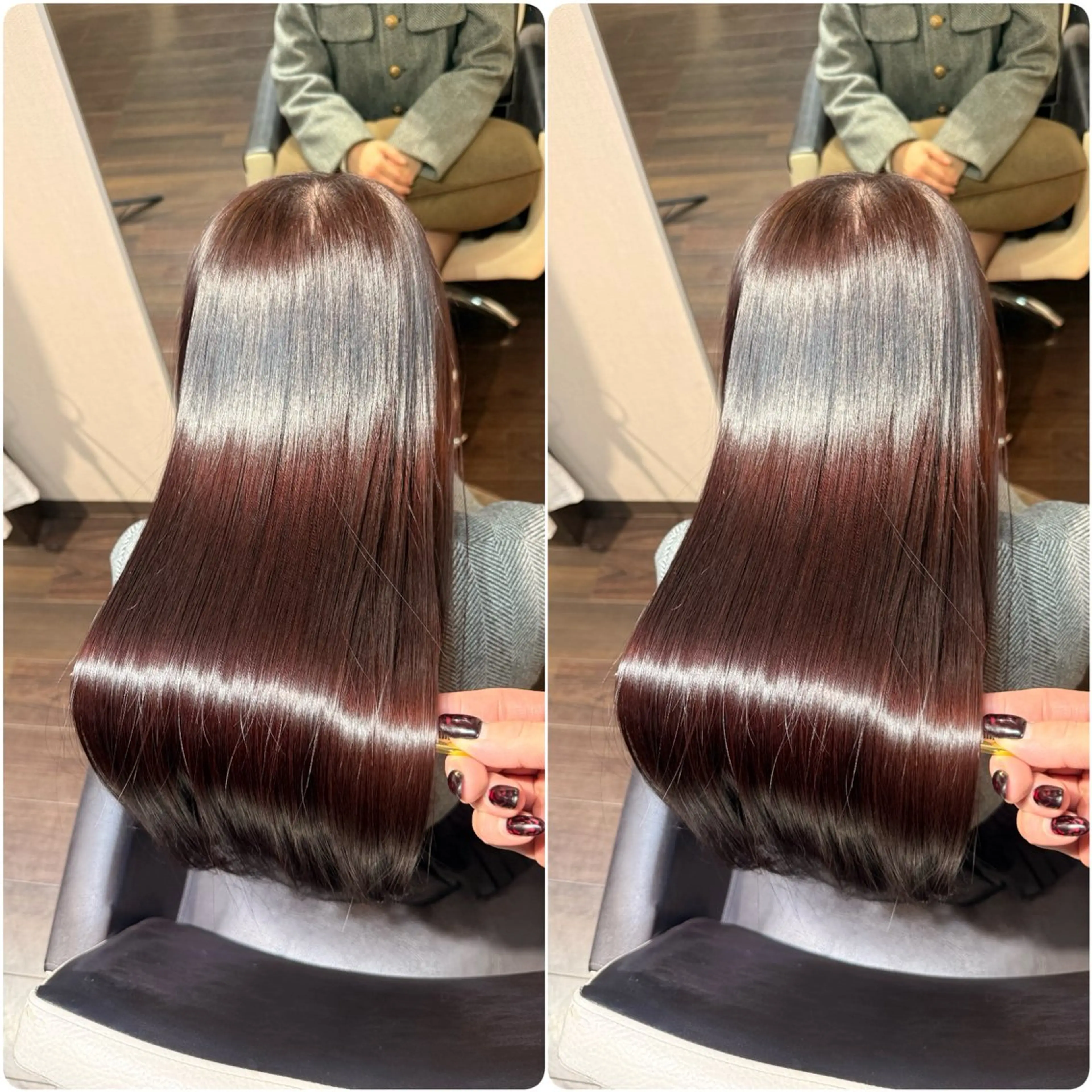 ロング カラー カット ヘアカラー トリートメント ヘッドスパ youres hair 髪質改善トリートメント&ヘッドスパ　新宿EAST所属・🌹ULTOWA🌹 髪質改善/縮毛/店長のヘアスタイル