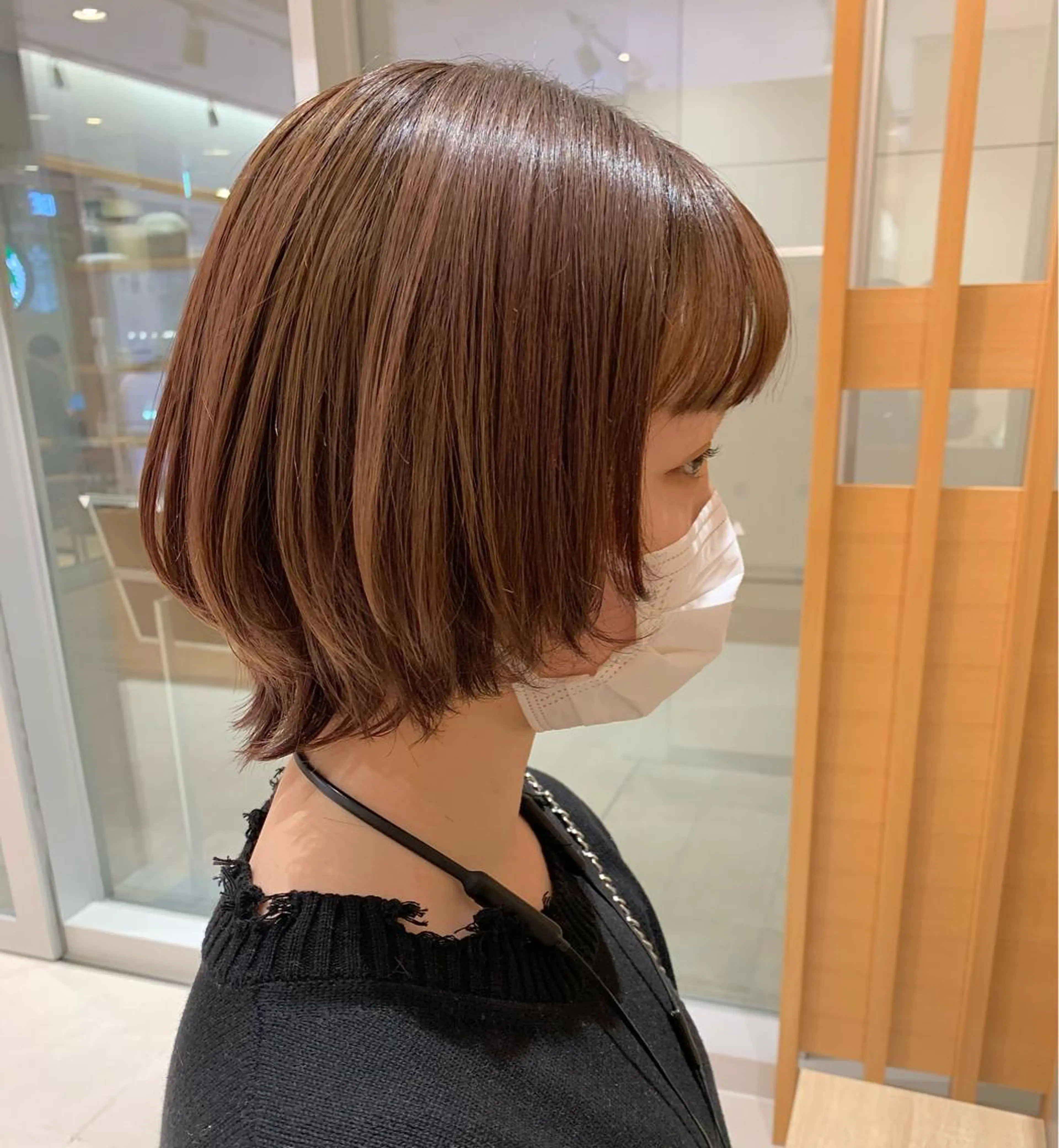 ミディアム 下川 由貴のヘアスタイル