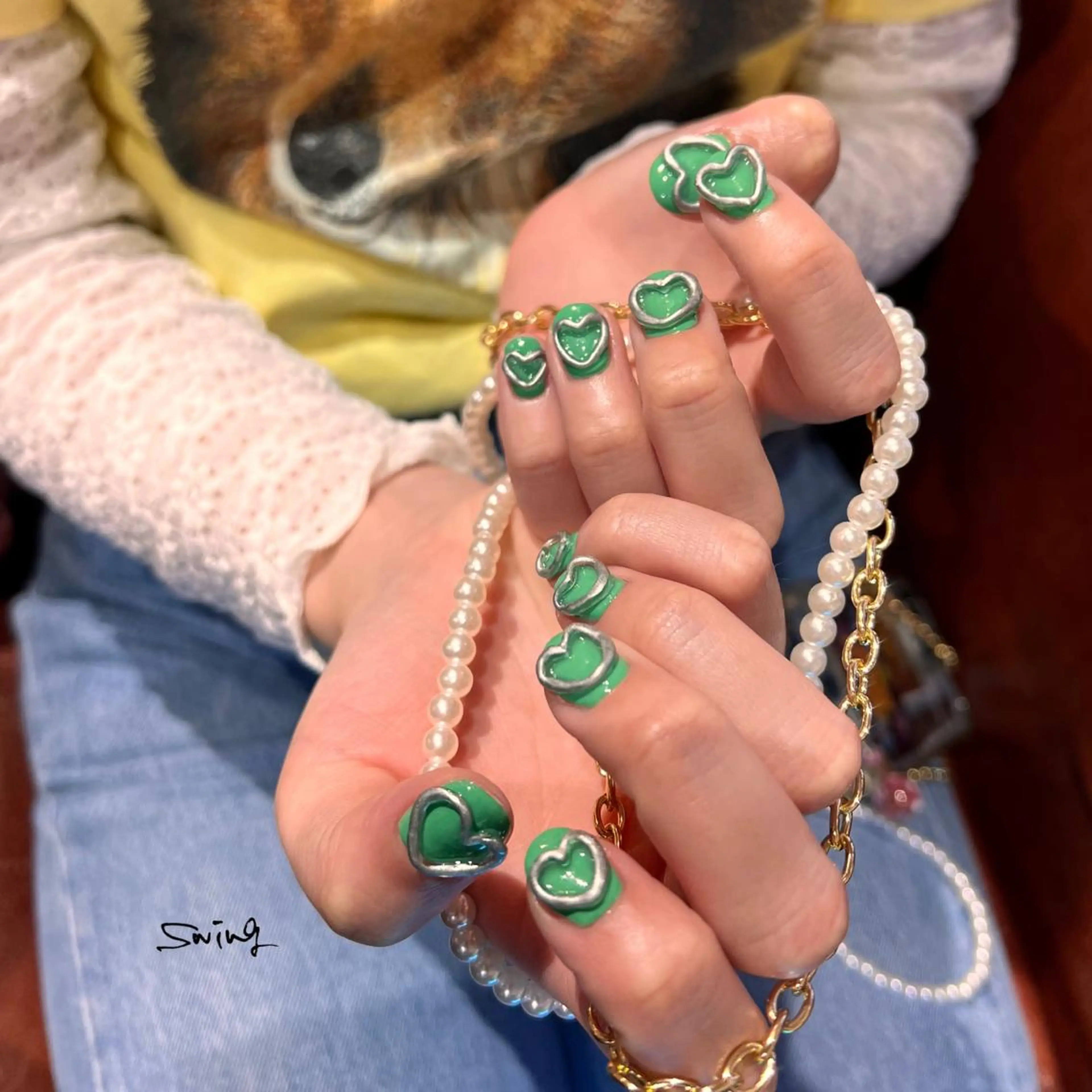 ネイル ハート SWING Nail Salon所属・Yoshida Takakoのネイルデザイン