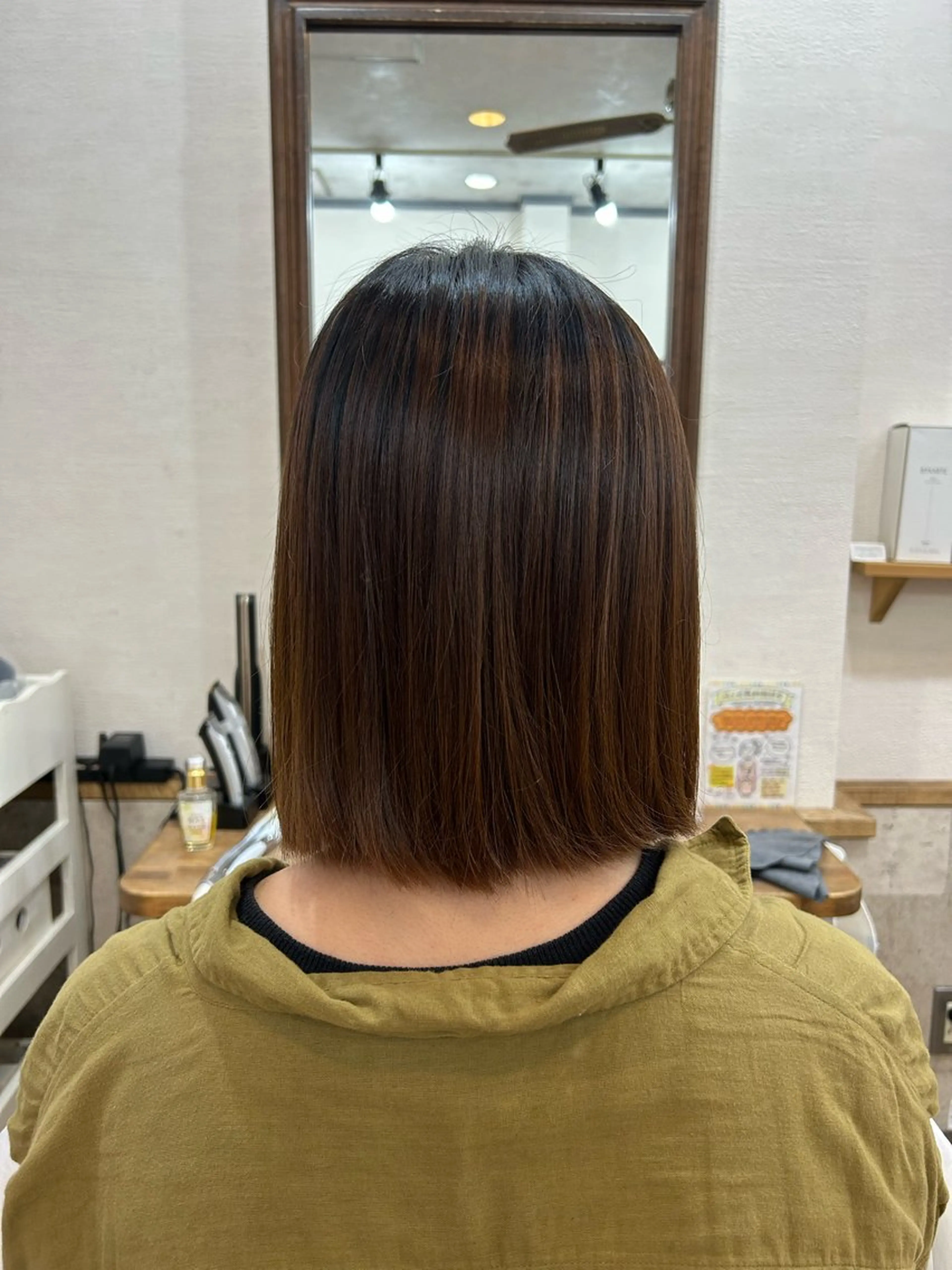 ミディアム ボブ アトリエMAI  北千住所属・🐰関根 さら🍒のヘアスタイル