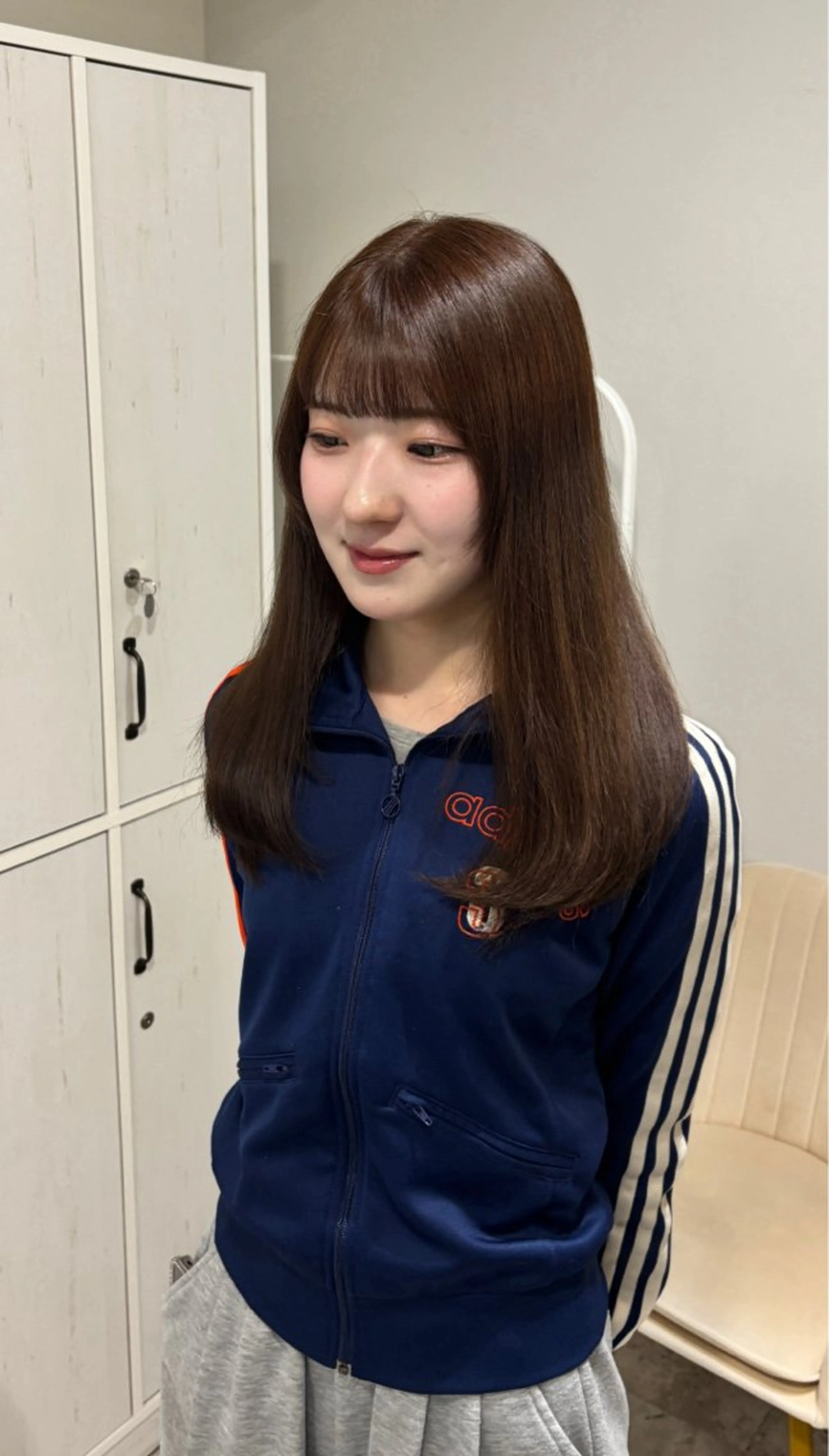 セミロング カラー ヘアカラー トリートメント piLLon/ mayuのヘアスタイル