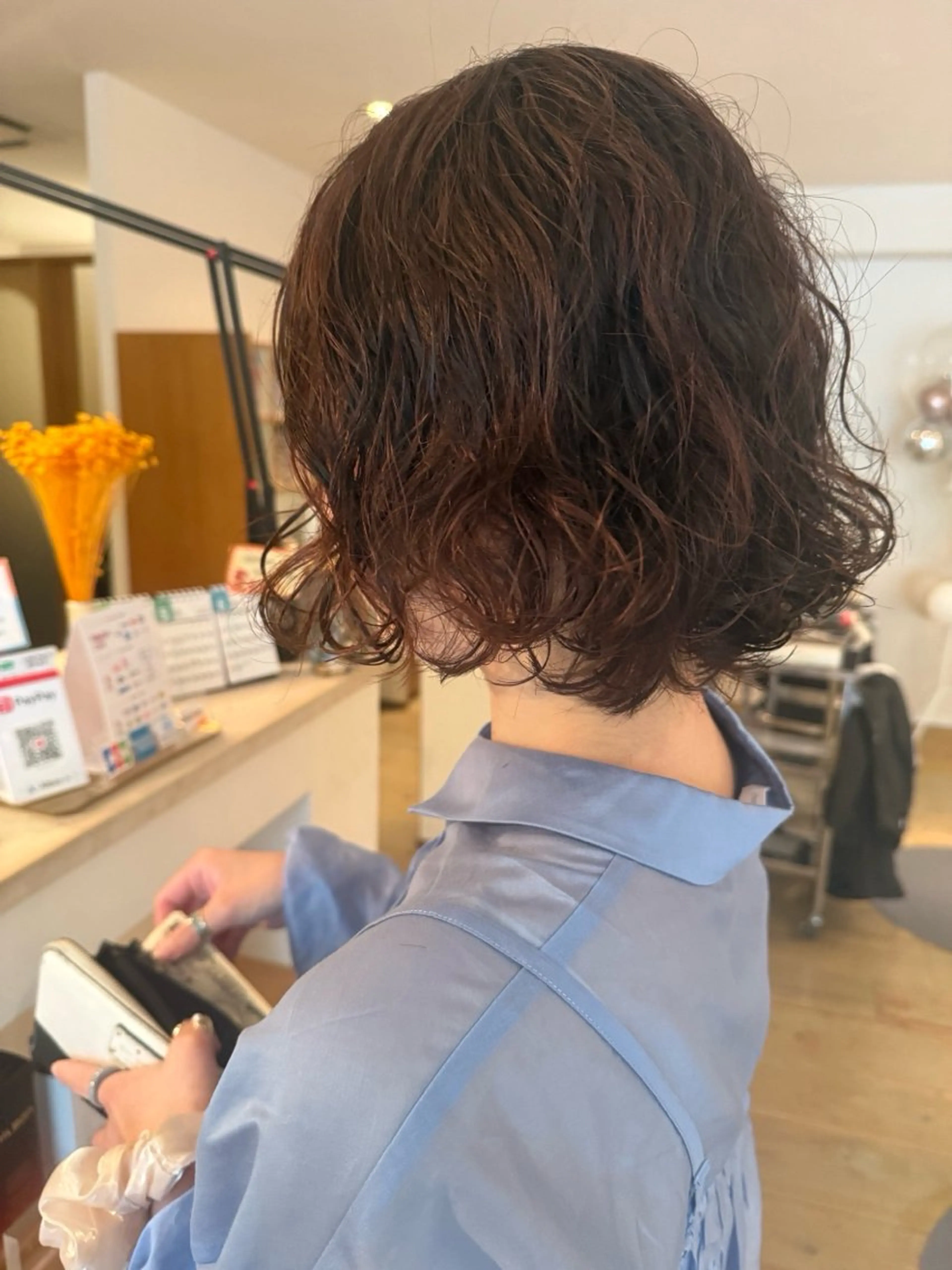 (レディース)カット➕パーマの写真