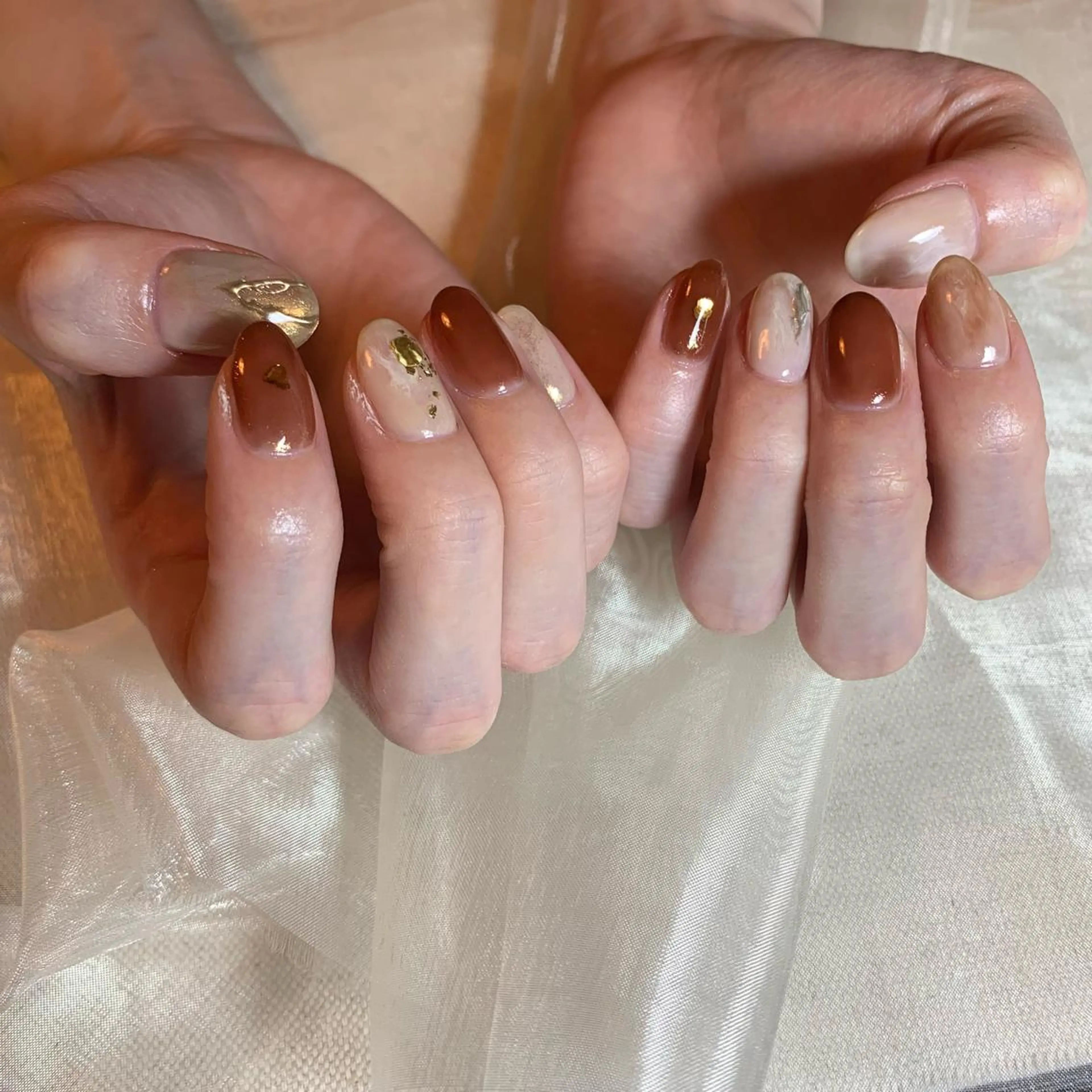 ネイル ハンドネイル repos~ルポ~所属・里見 麗のネイルデザイン