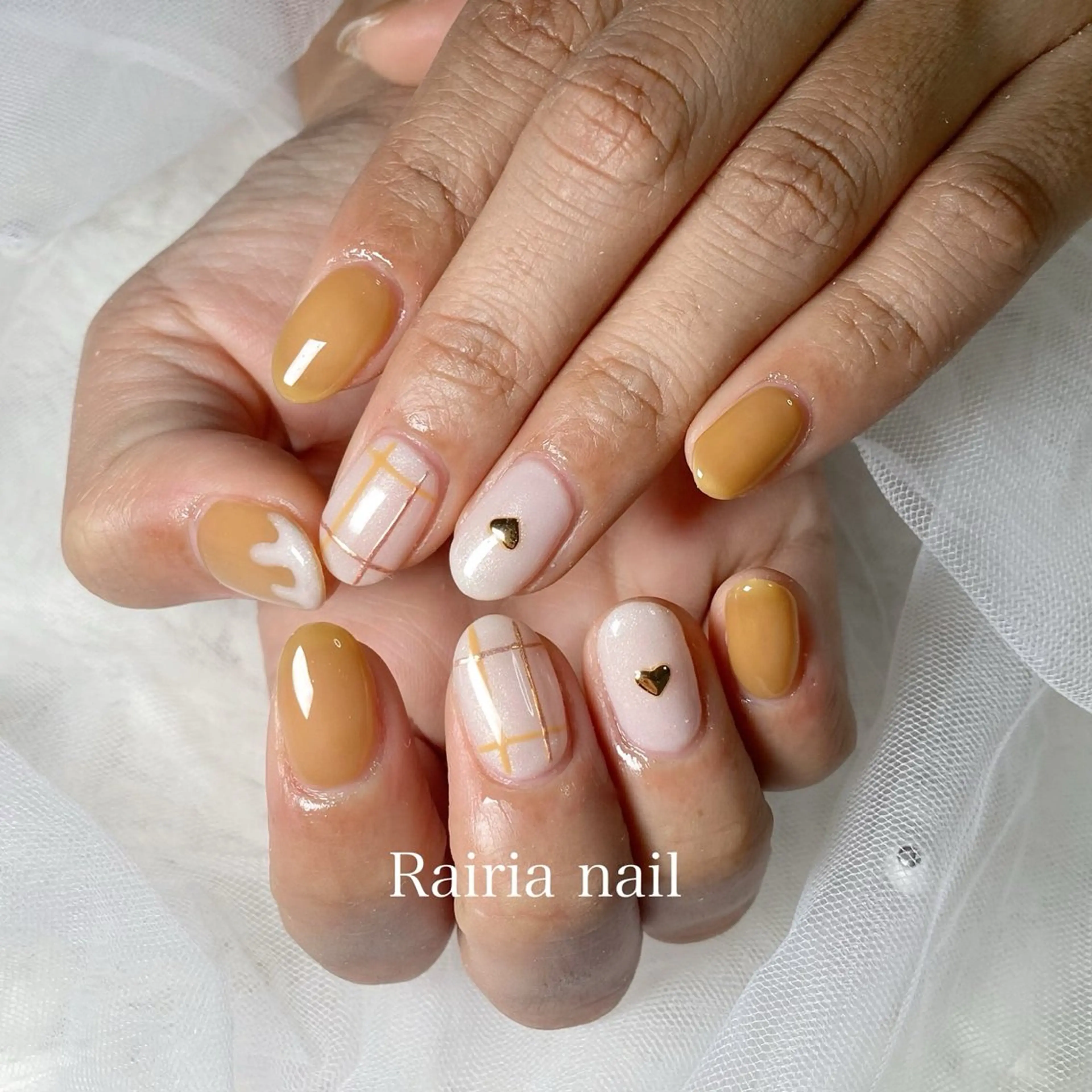 ネイル ハンドネイル Rairia nail&eyelash 小岩店所属・Rairianail MIYUのネイルデザイン