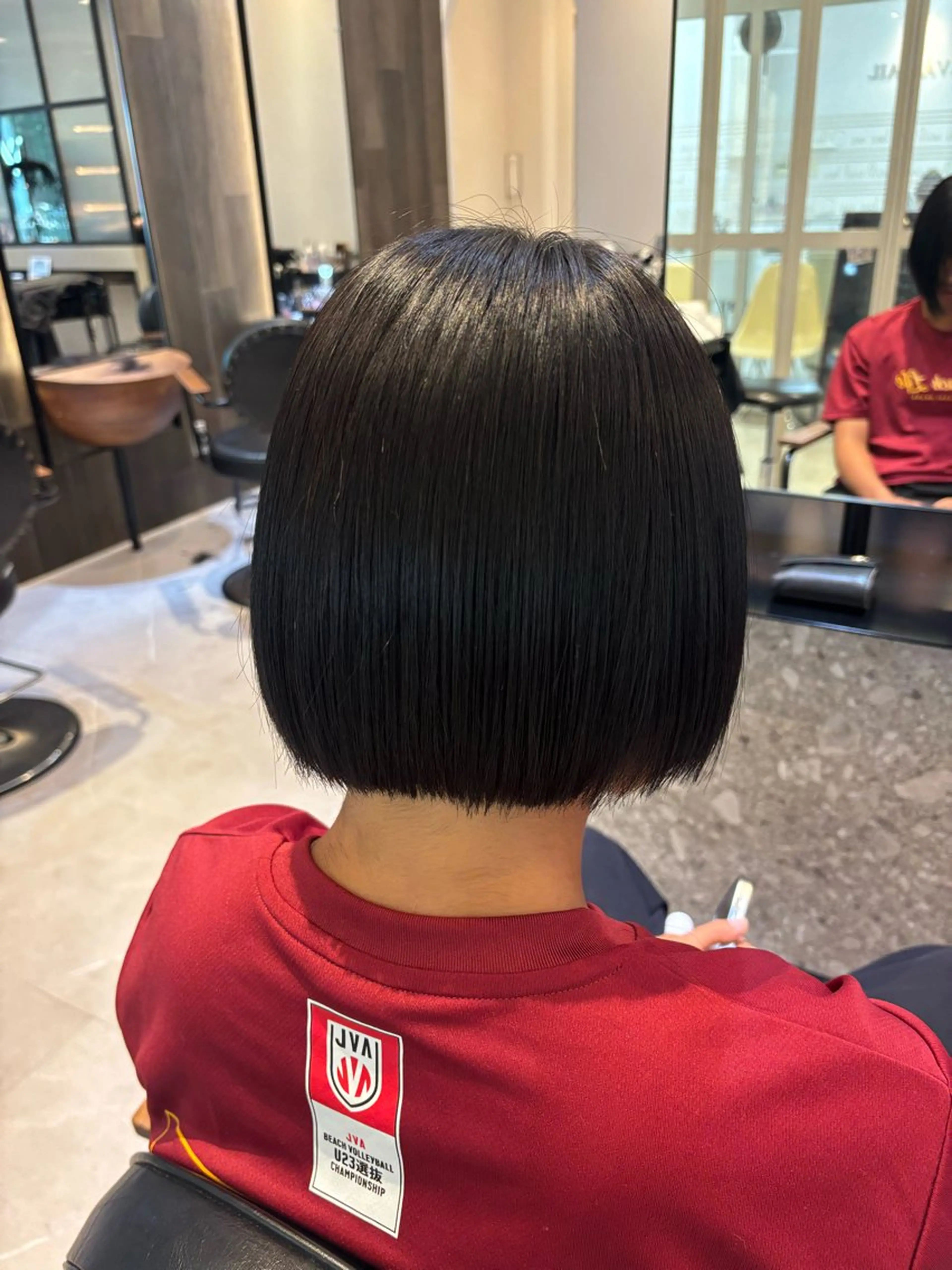 ミディアム ボブ メンズ特化/ 透明感カラー/りなのヘアスタイル