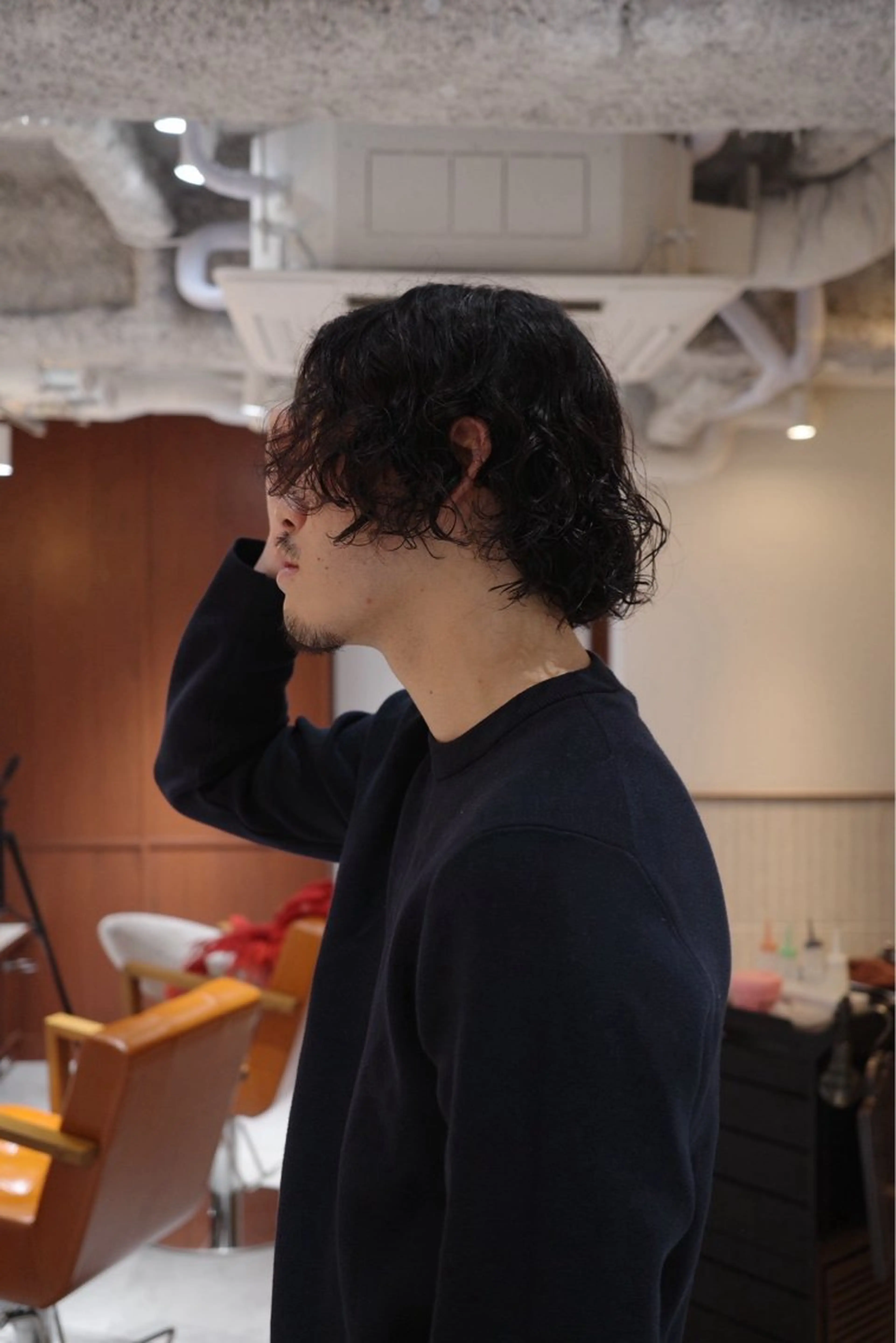メンズ カット パーマ 🐶men'scut SYUMA🐶のヘアスタイル