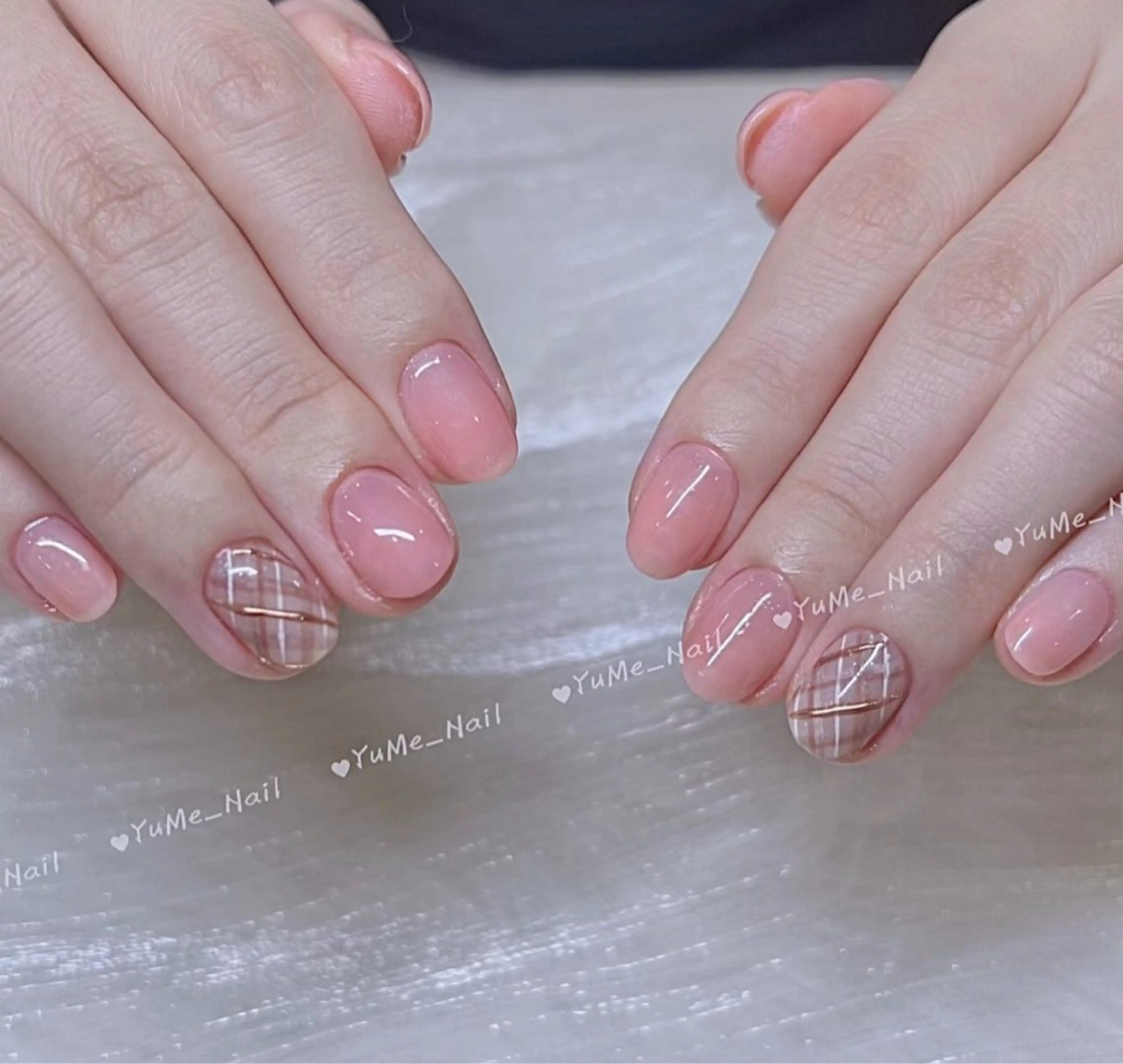 ミディアム YUME NailBeautyのネイルデザイン