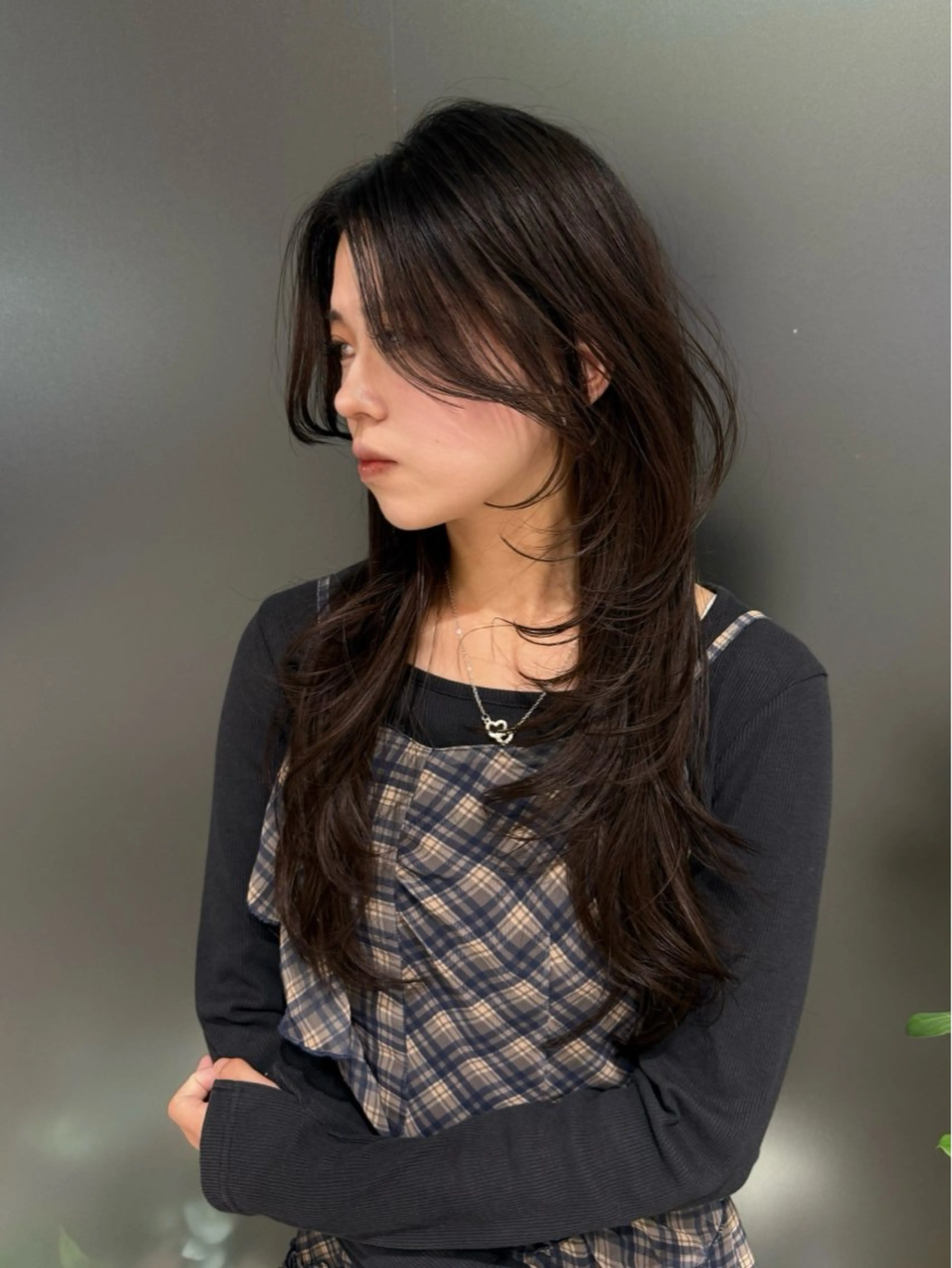 ロング ハッシュカット レイヤーカット Maison Ideal所属・松尾 祐輝のヘアスタイル