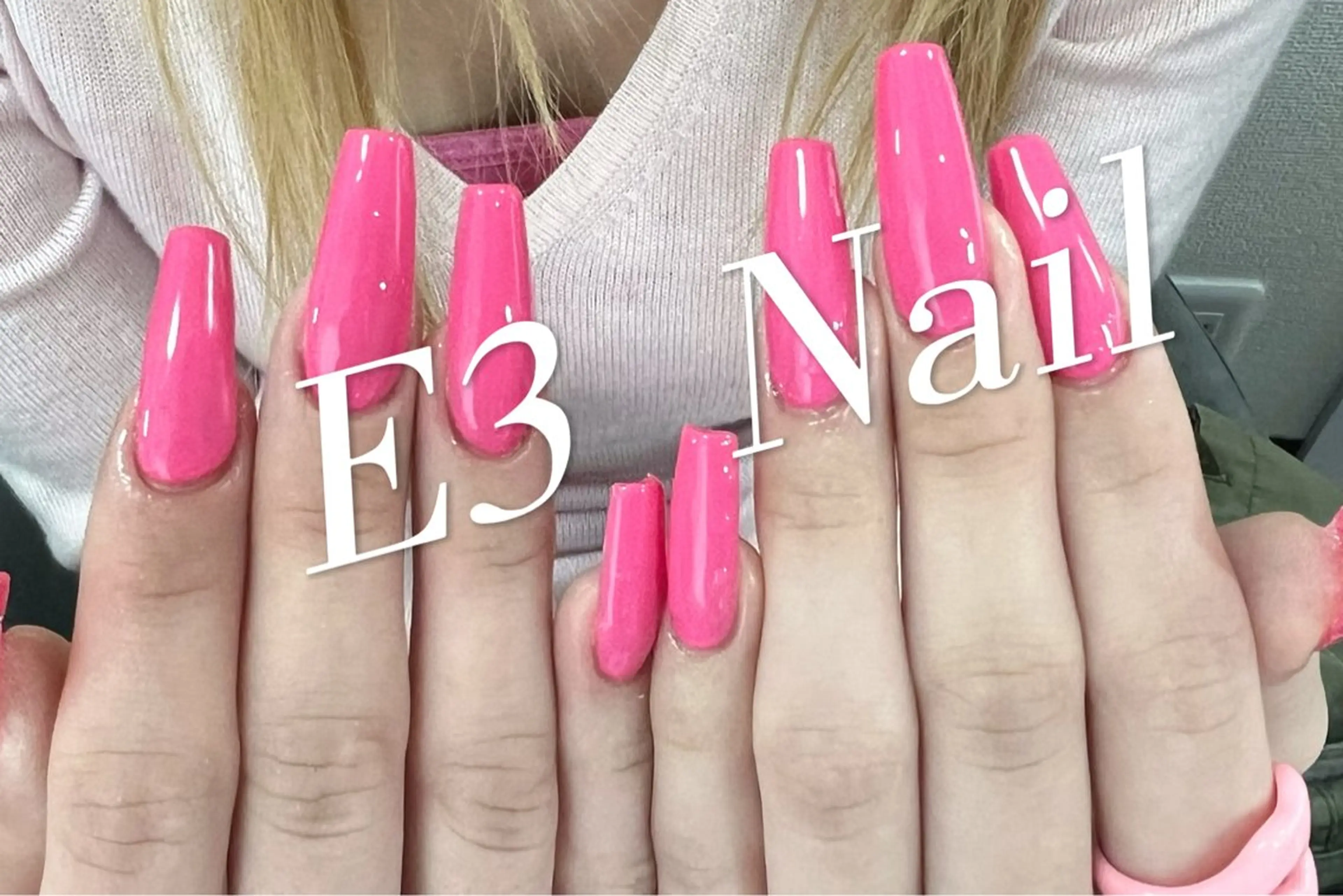 カラー E3 ゆずのネイルデザイン