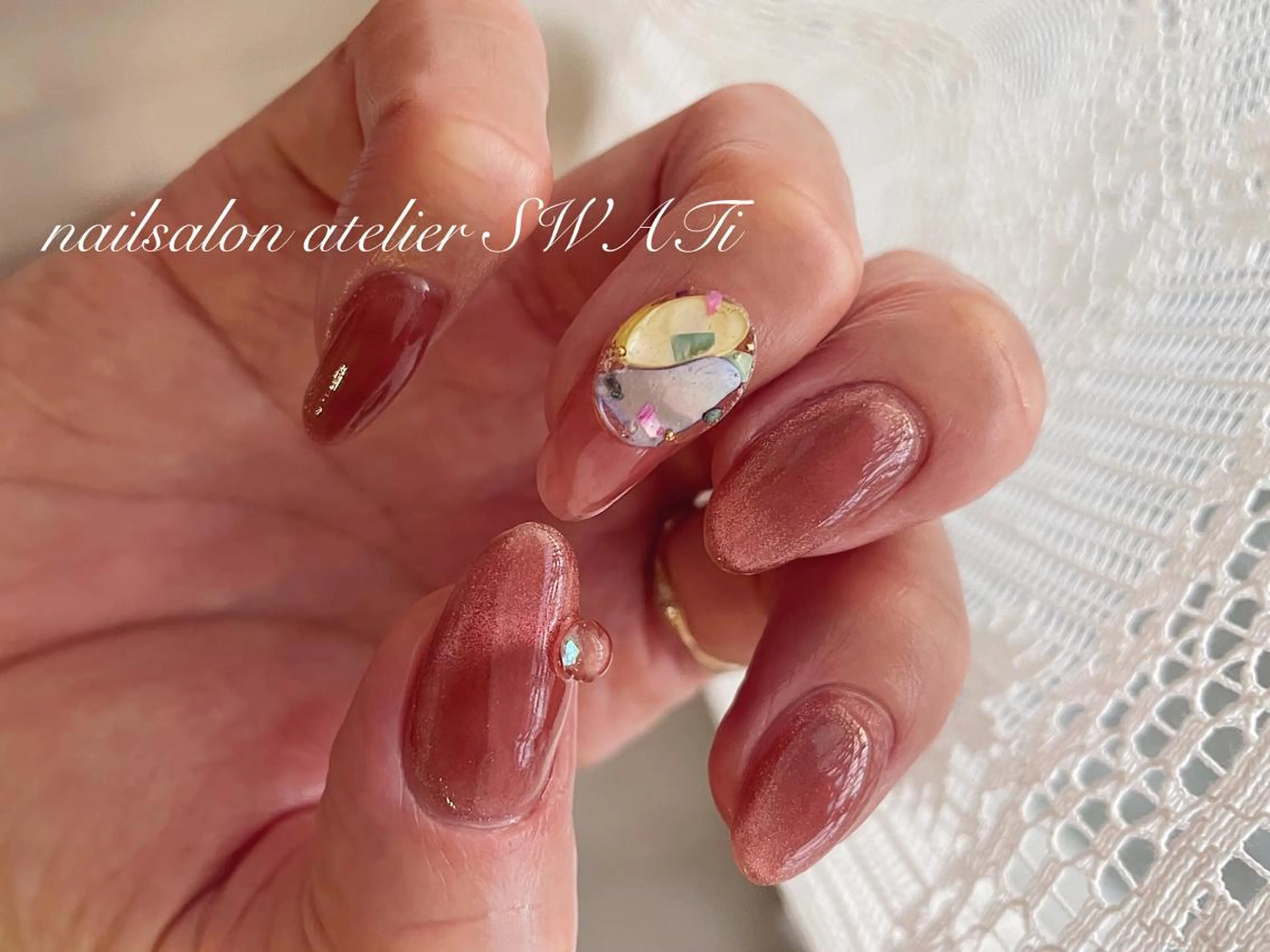 ネイル アートネイル ヘアーサロン大野所属・nailsalon SWATiのネイルデザイン