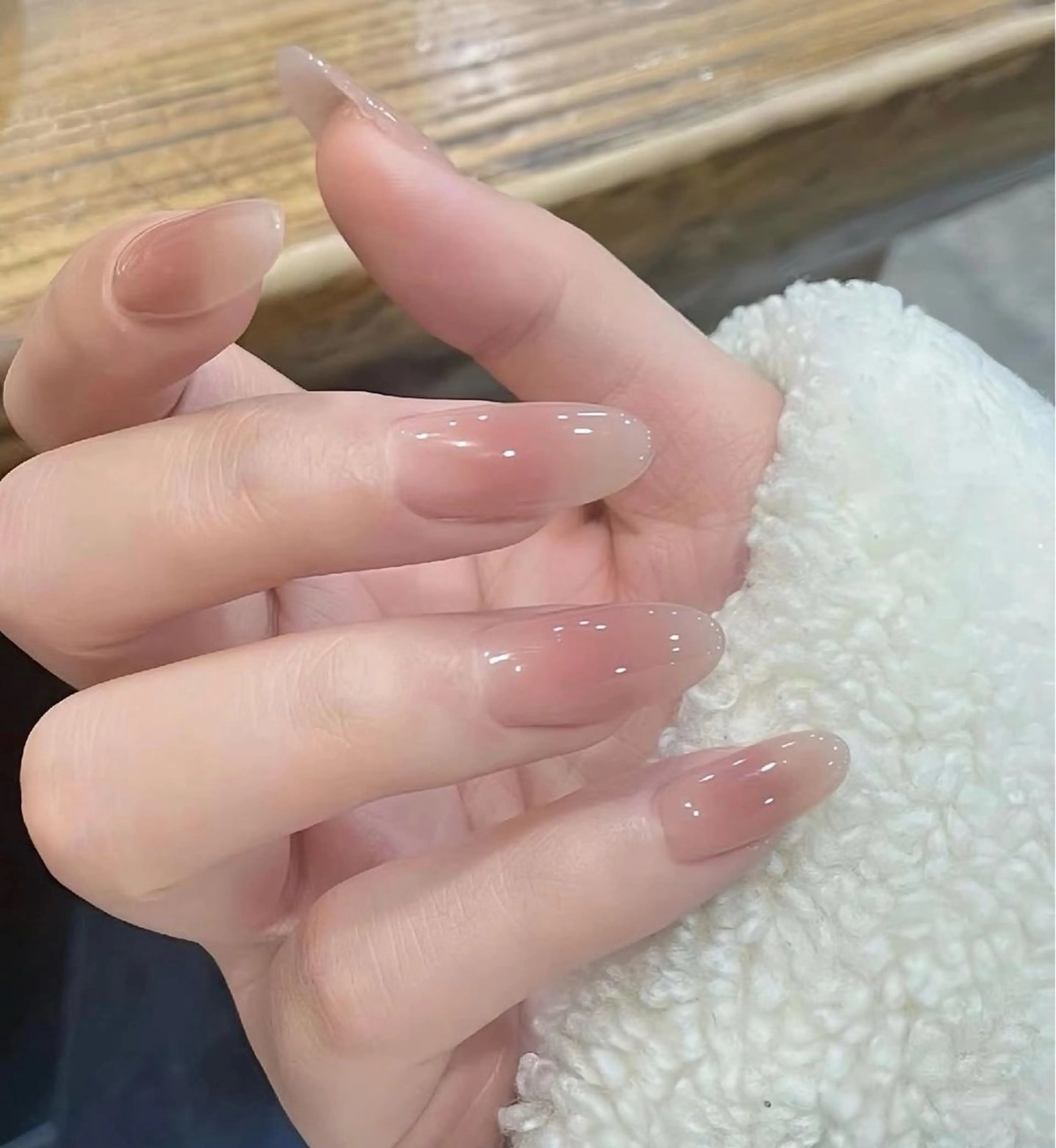 ネイル アートネイル フレンチネイル ジェルネイル ニュアンスネイル オフィスネイル ハンドネイル Ryunail所属・Ryu Nail NekoChanのネイルデザイン