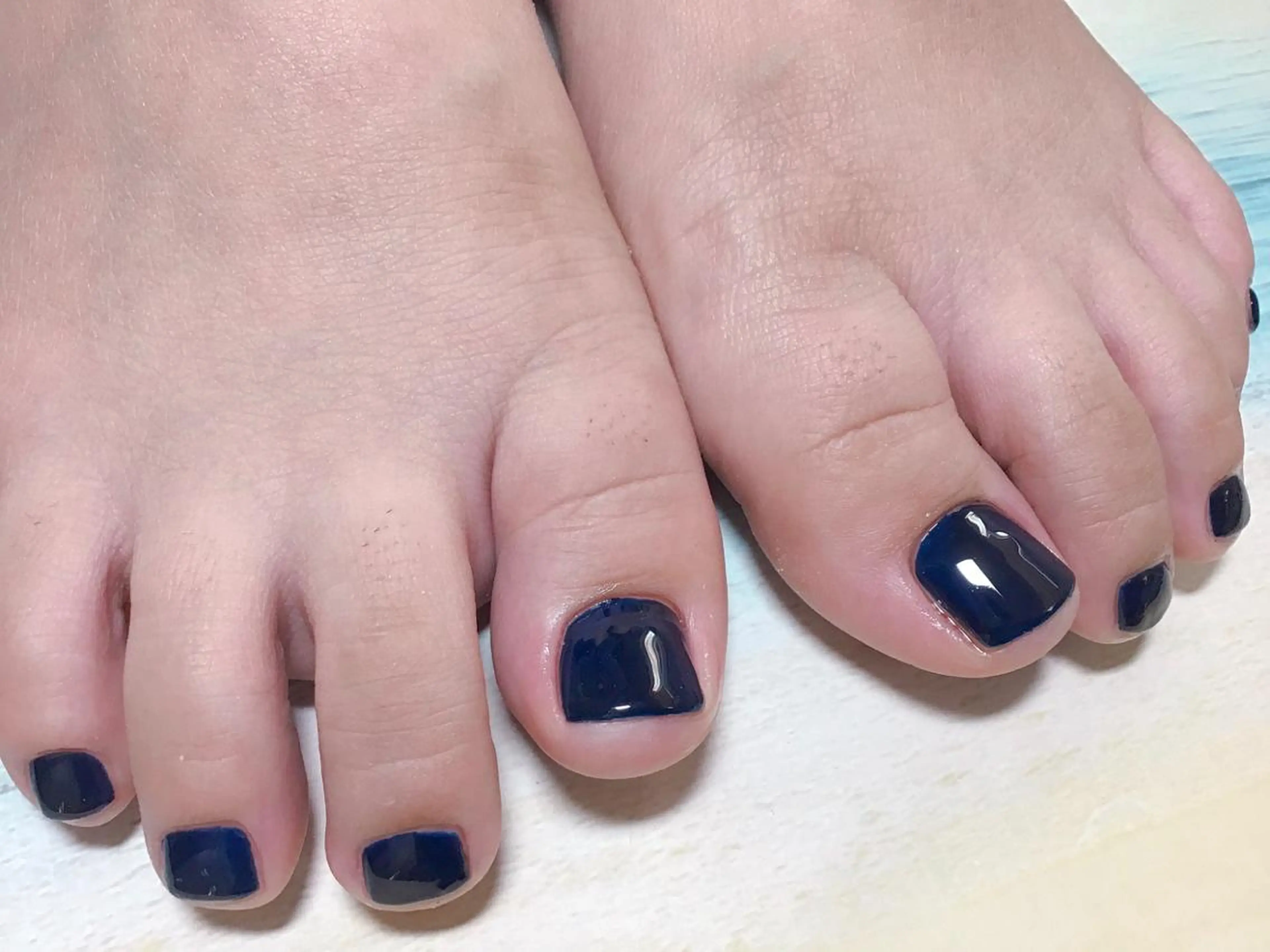 【オフ無し】☆フットネイルワンカラー☆の写真