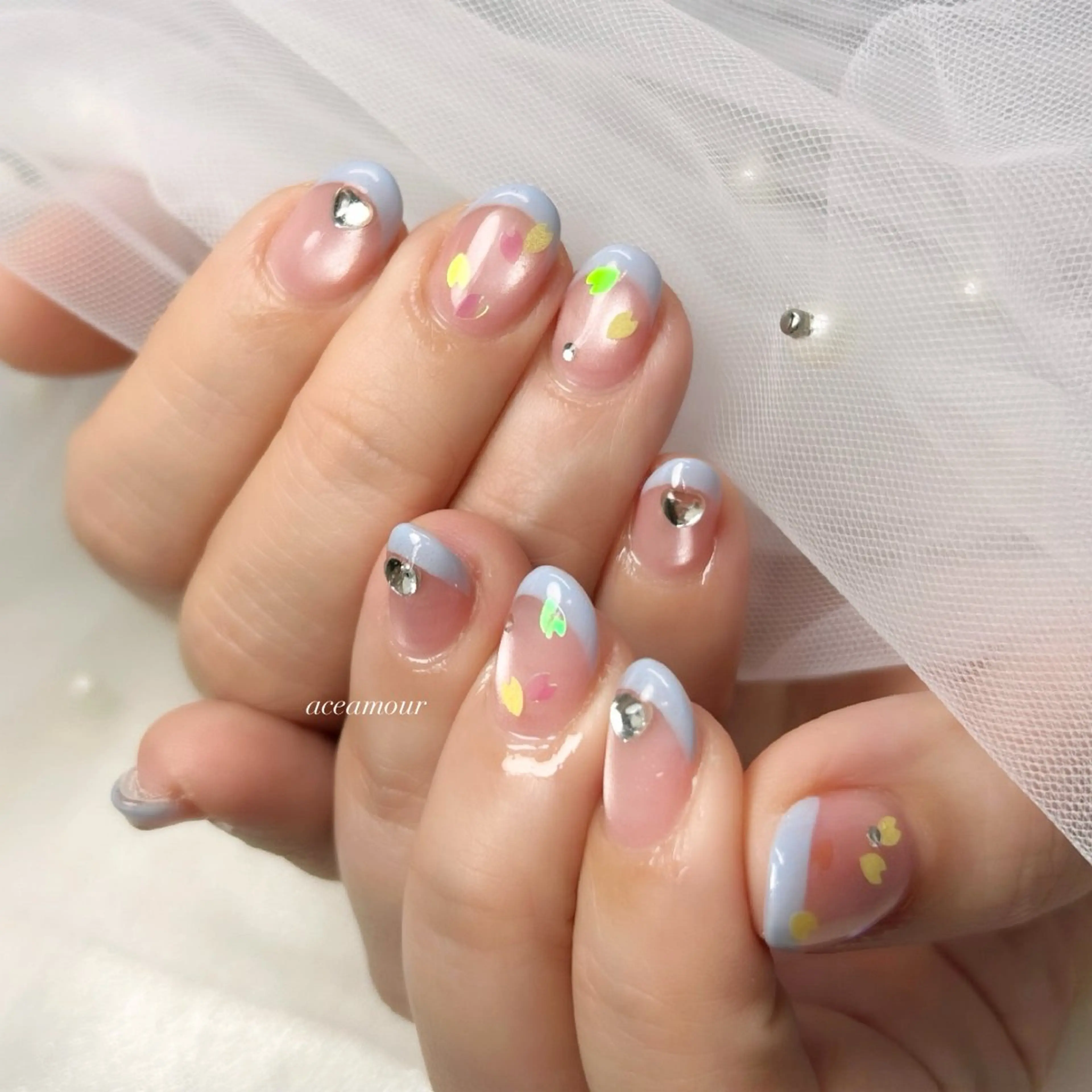 ネイル ネイル/耳つぼ /新ホワイトニングのネイルデザイン