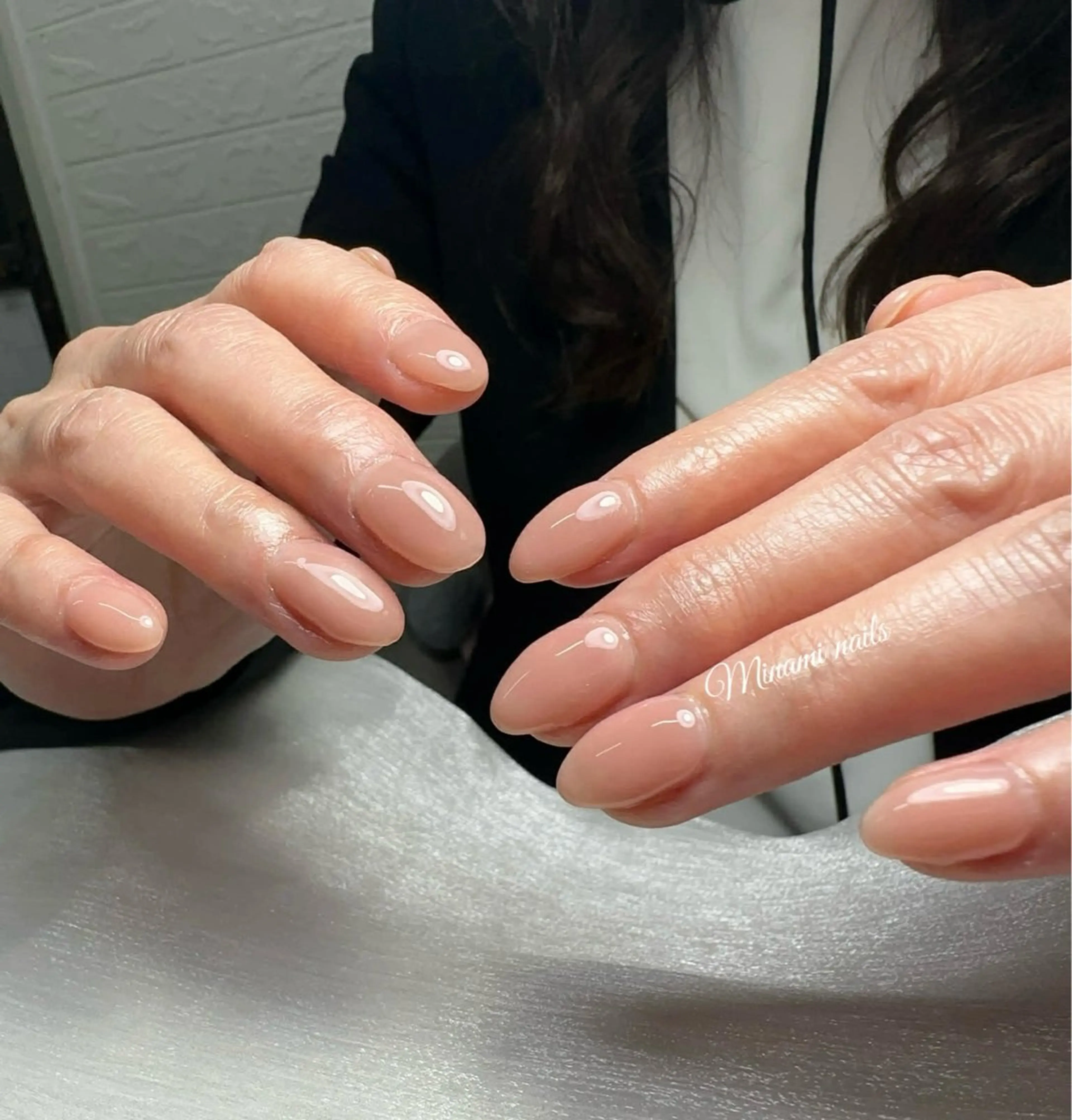 ネイル アートネイル オーロラネイル ガーリー キラキラネイル 韓国ネイル ハンドネイル Minami Nailsのネイルデザイン