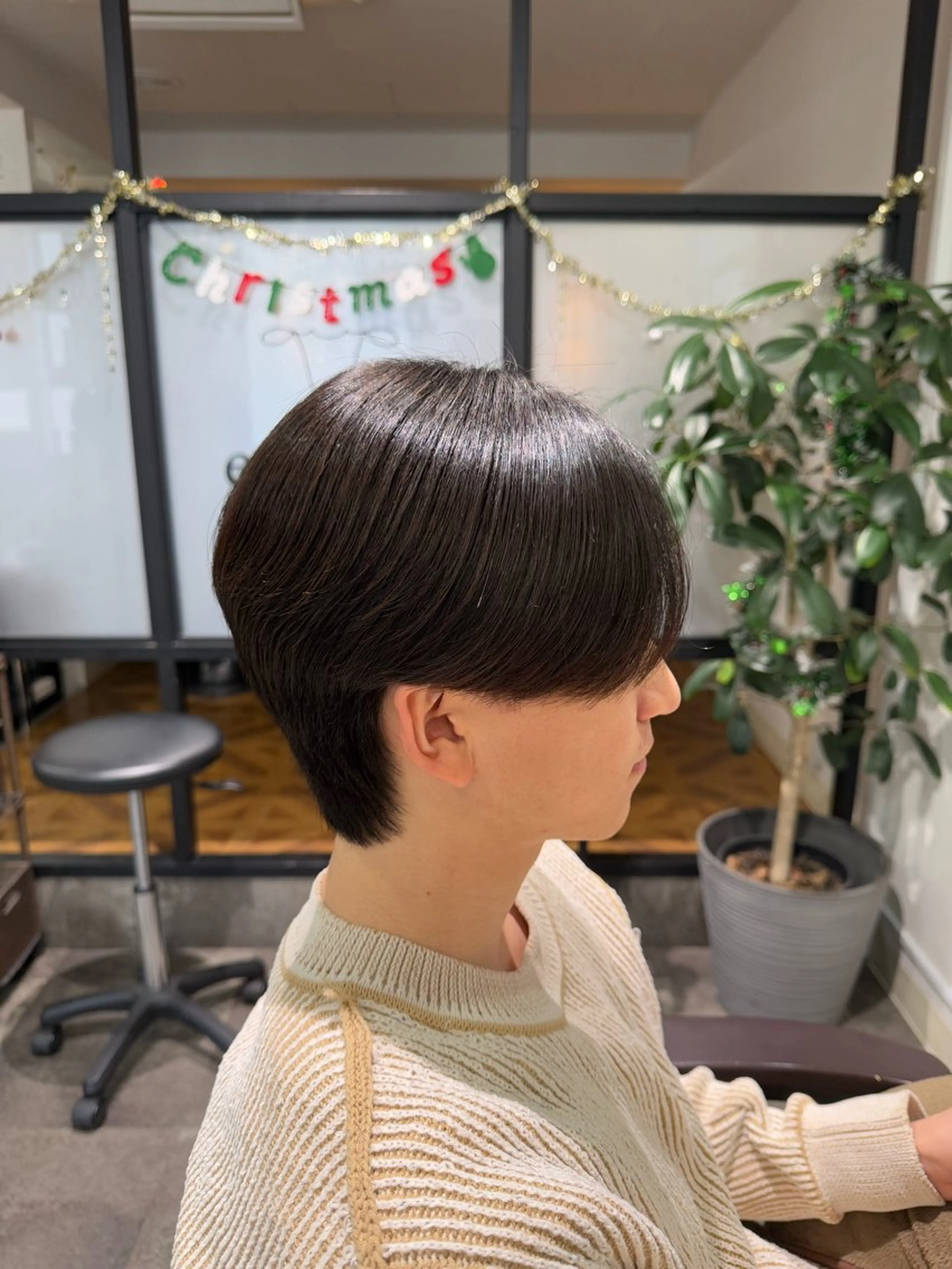 ミディアム 縮毛矯正 est-r. Shionのヘアスタイル