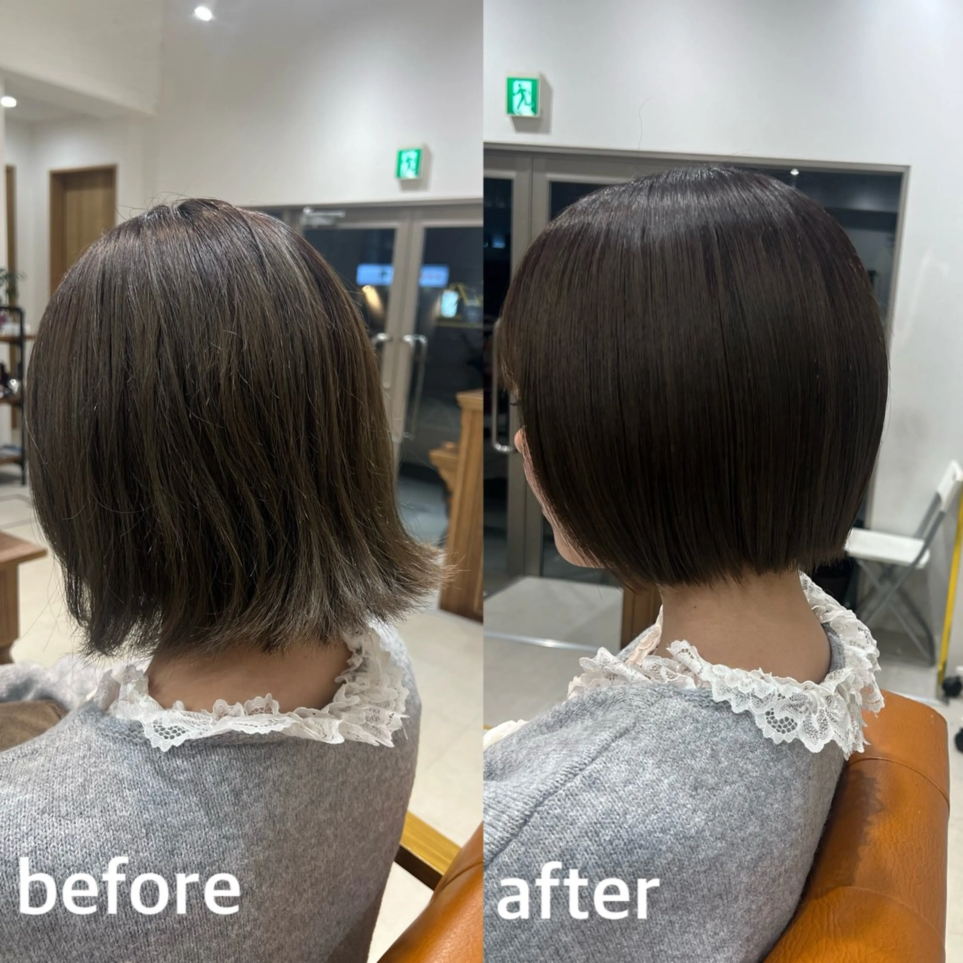 ショート ボブ 🫧艶髪カラー🫧 伊原修子のヘアスタイル