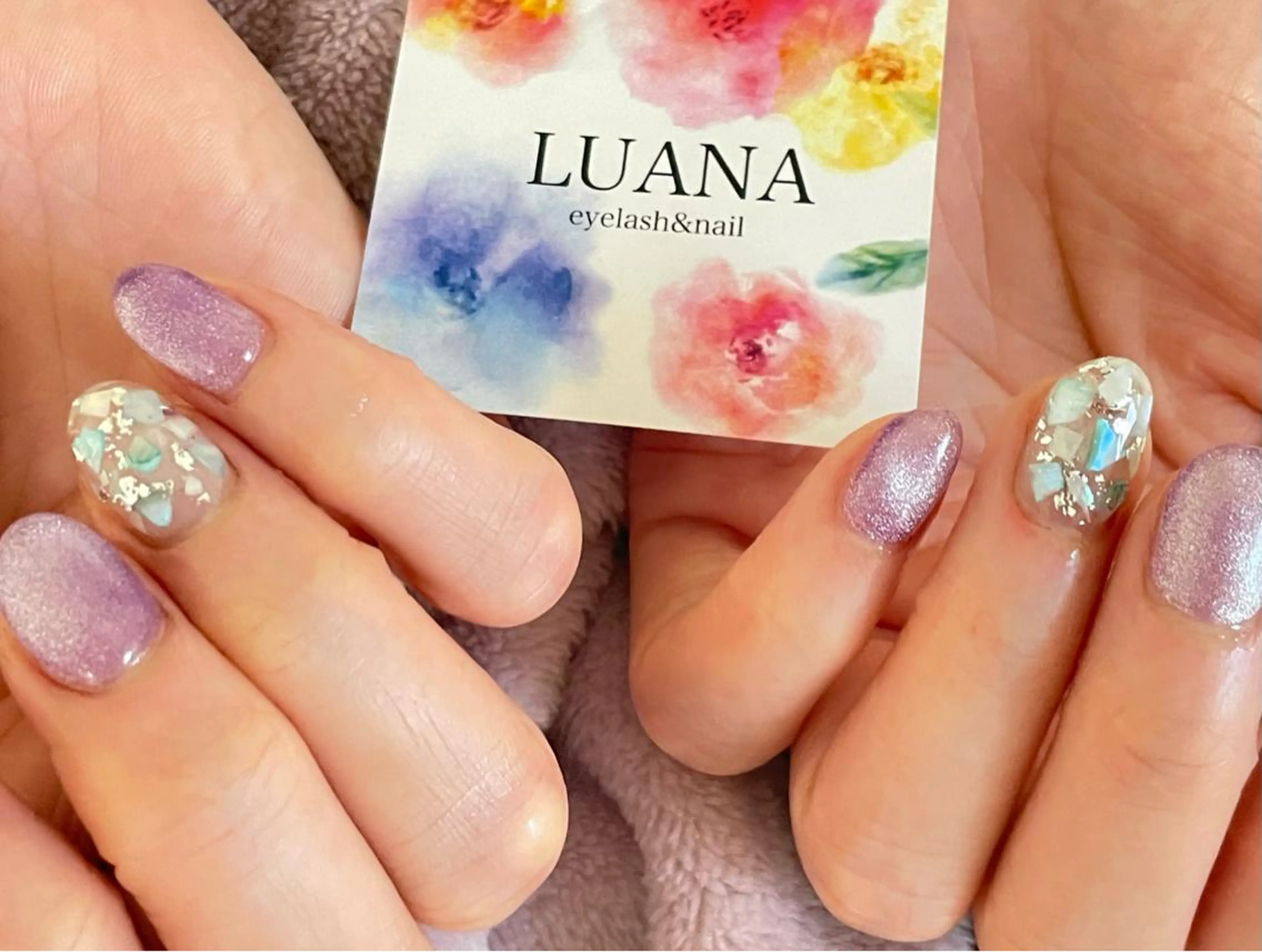 ネイル ハンドネイル LUANA eye&nailのマツエク・マツパデザイン