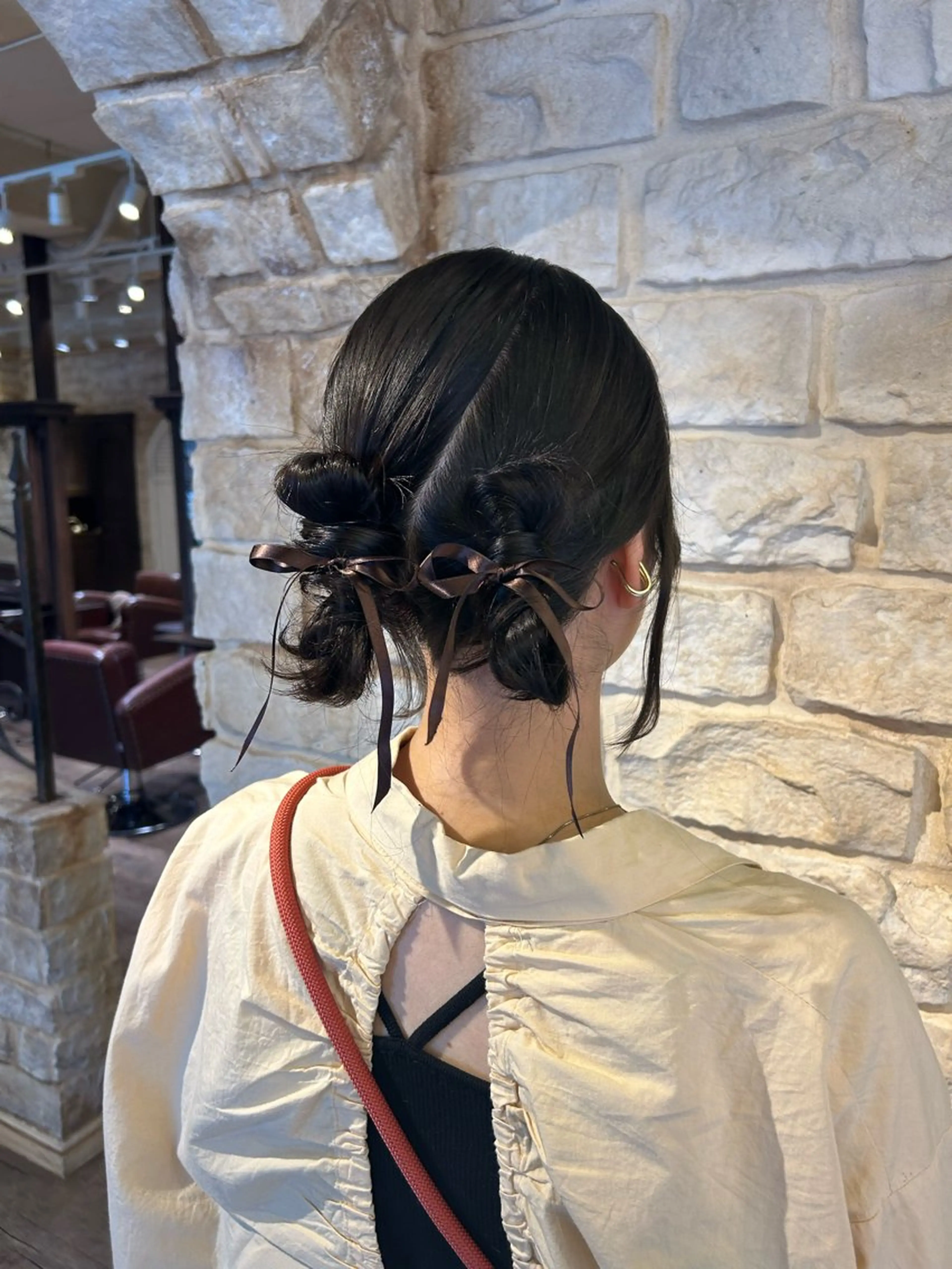 ヘアアレンジ Mei /オリーブ カラー/アレンジのヘアスタイル