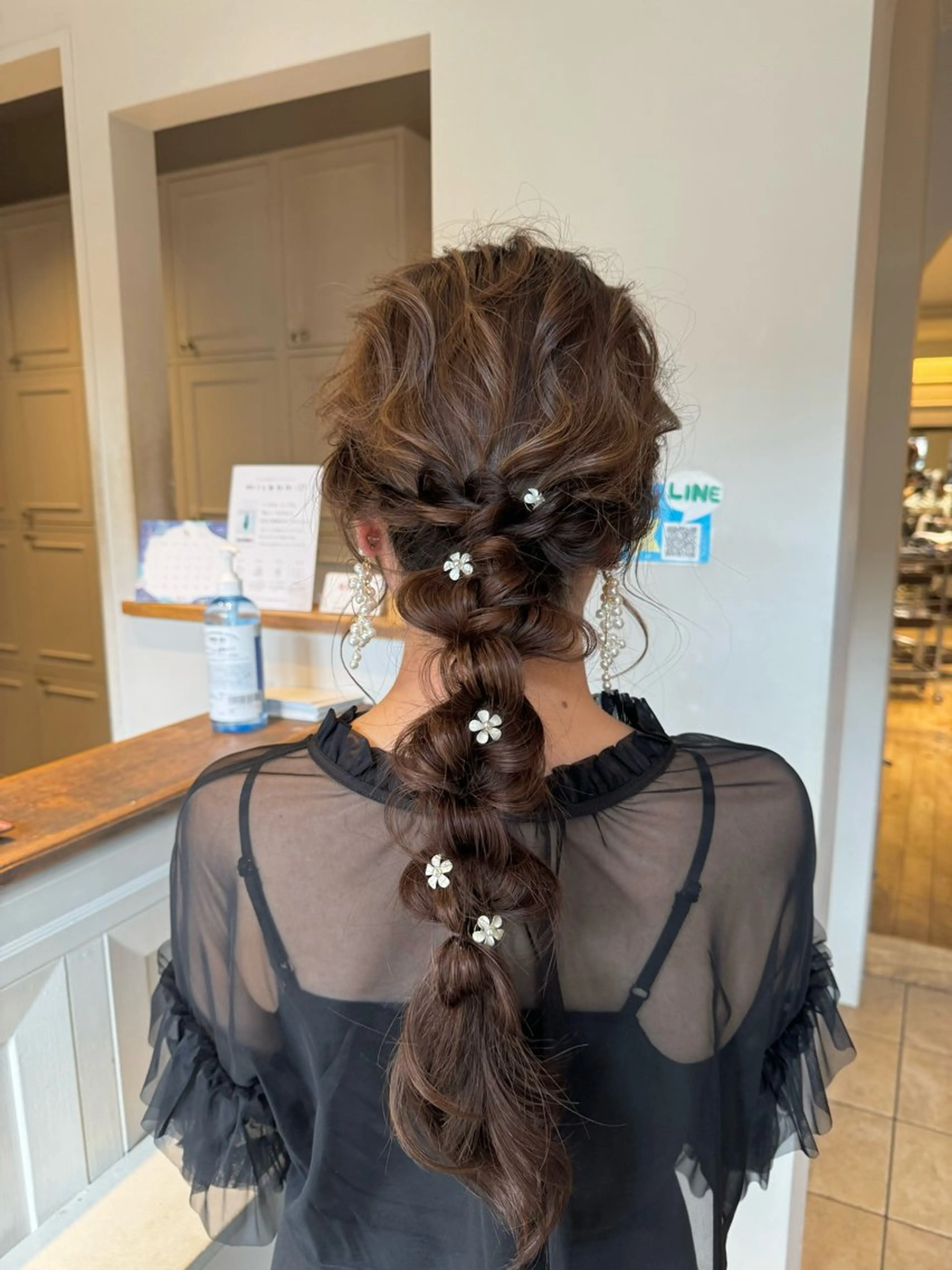 ヘアアレンジ 透明感ある艶カラー / KAKOのヘアスタイル