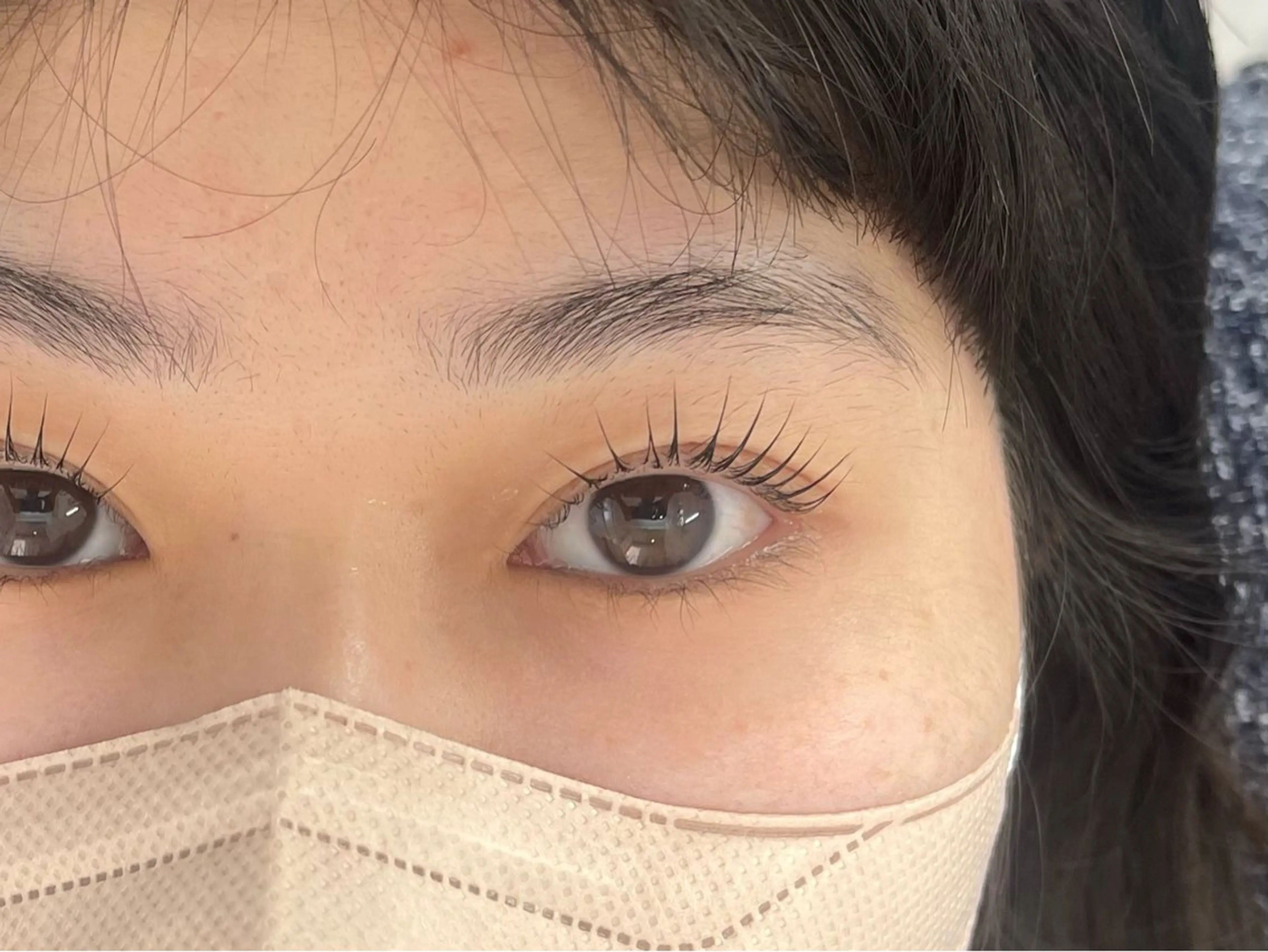 マツエク・マツパ 一重×まつ毛パーマ マツパ 大森 オオモリのマツエク・マツパデザイン