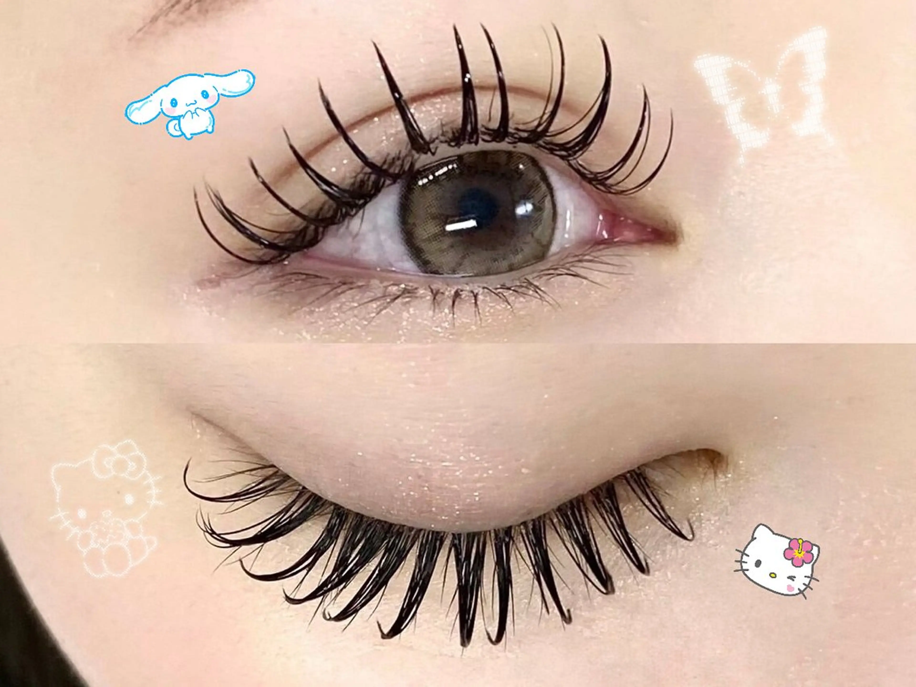 💎フラットラッシュ　付け放題💎《束感仕上げ/オフ込/180本まで》の写真