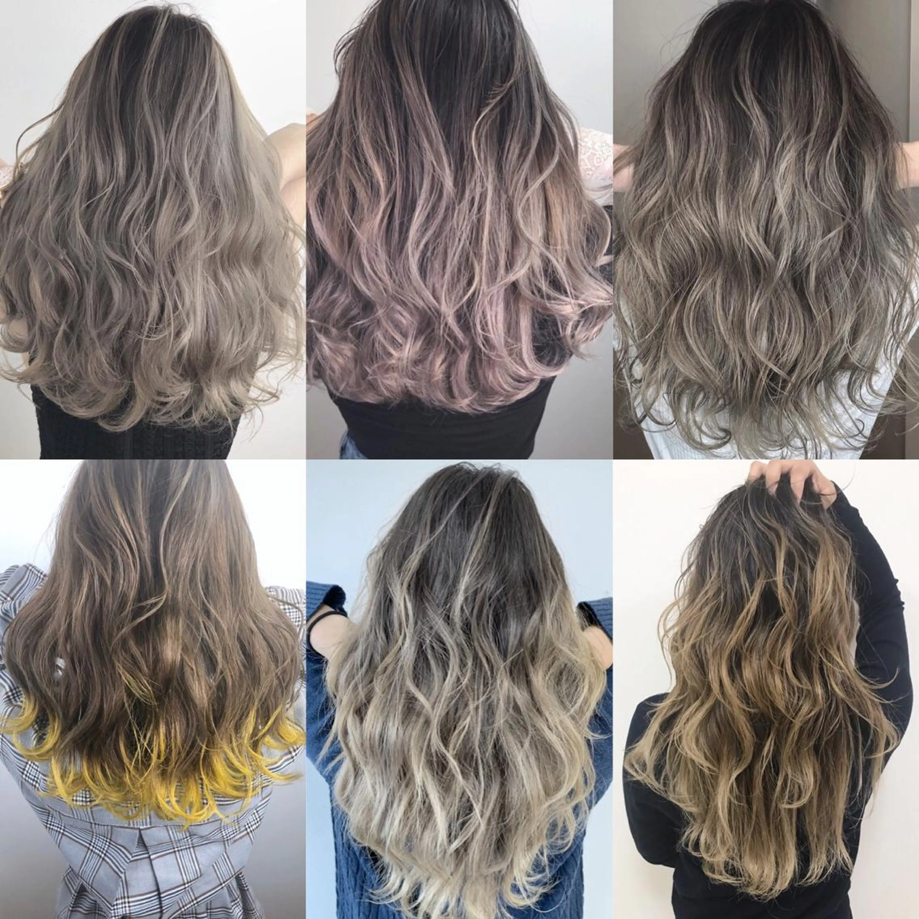 ロング カラー Lien 深井店のヘアスタイル