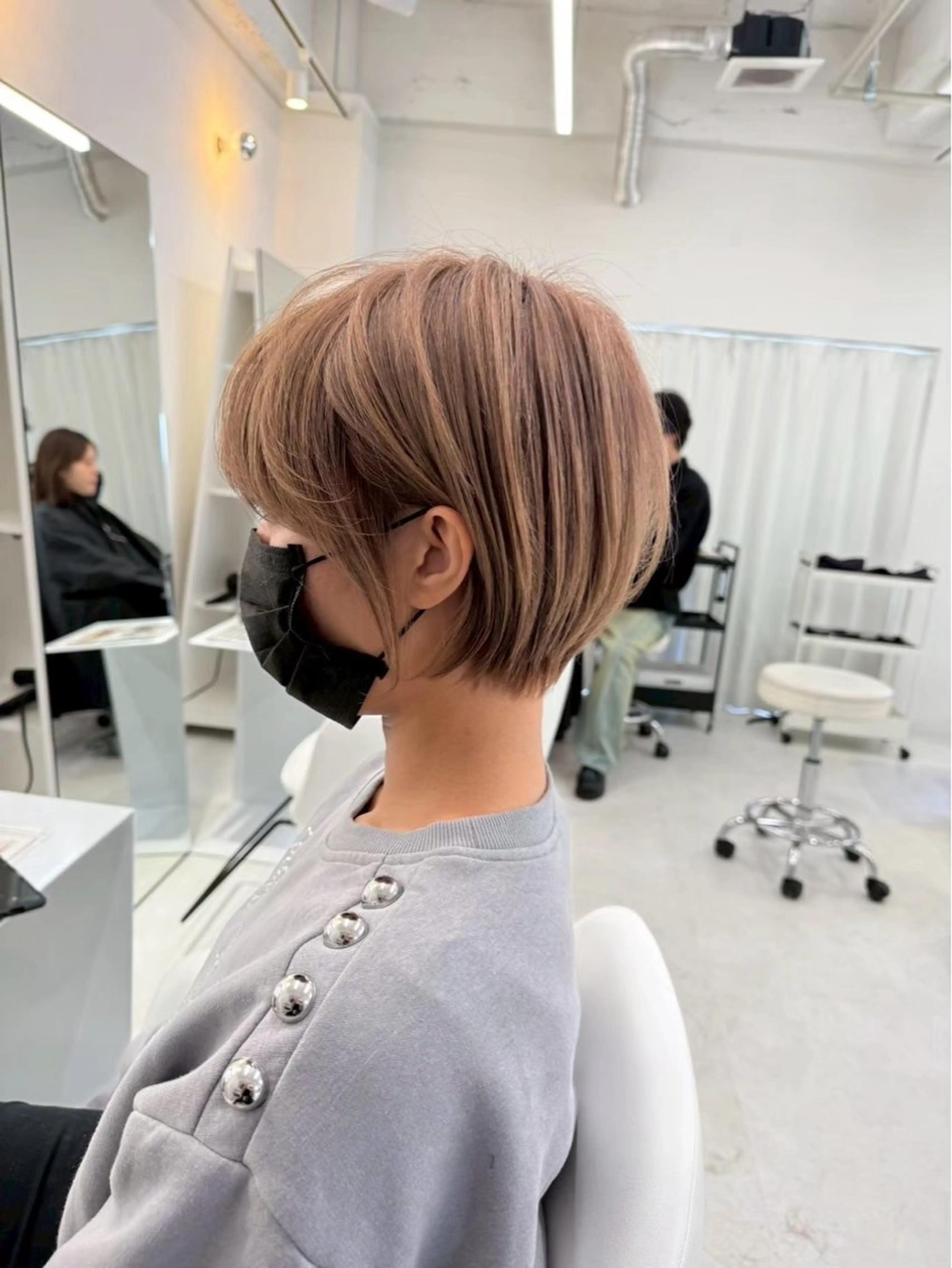 ショート juve.別府店所属・juve別府店 リンのヘアスタイル