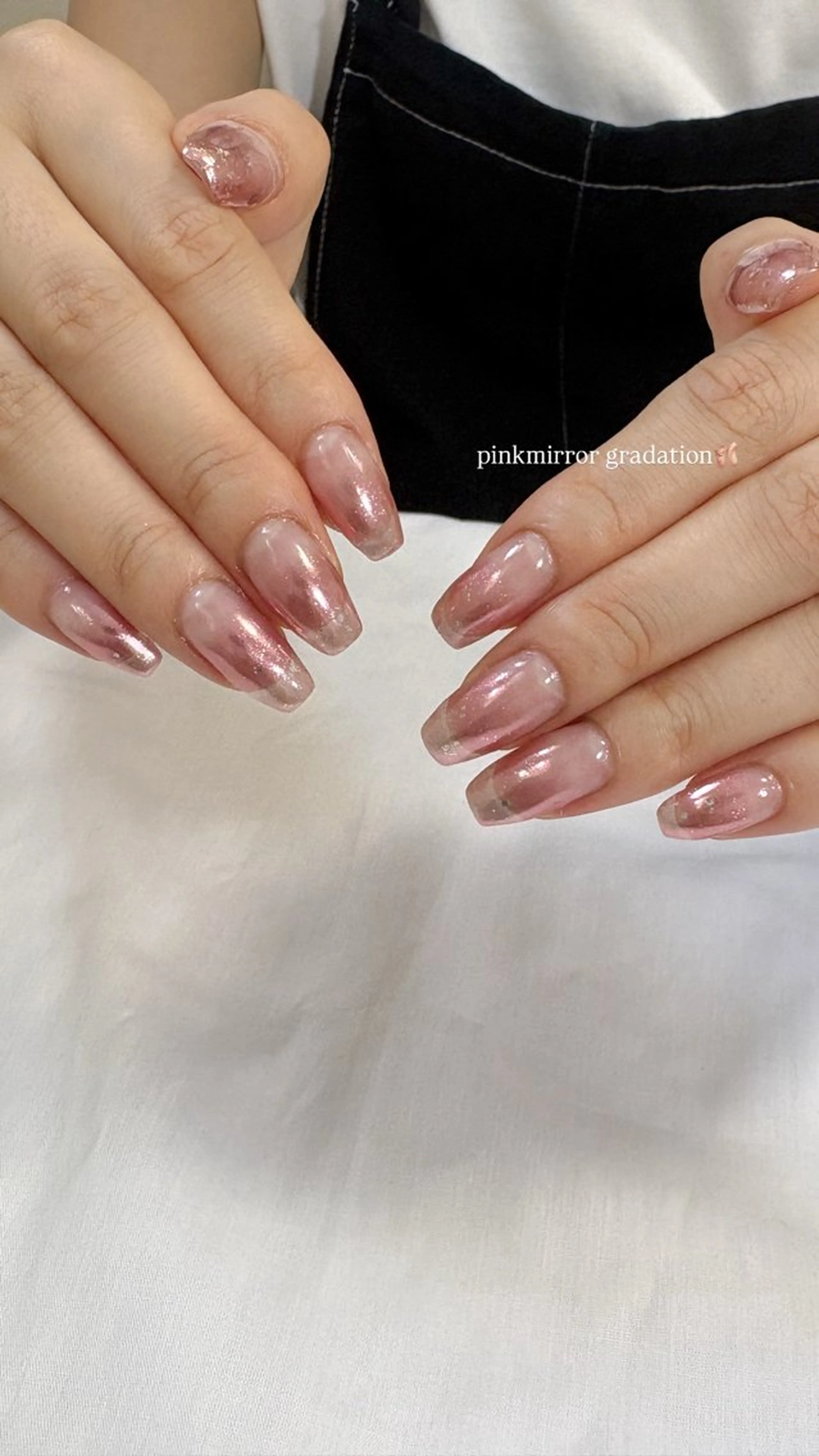 ネイル ピンク ハンドネイル liulu nailのネイルデザイン