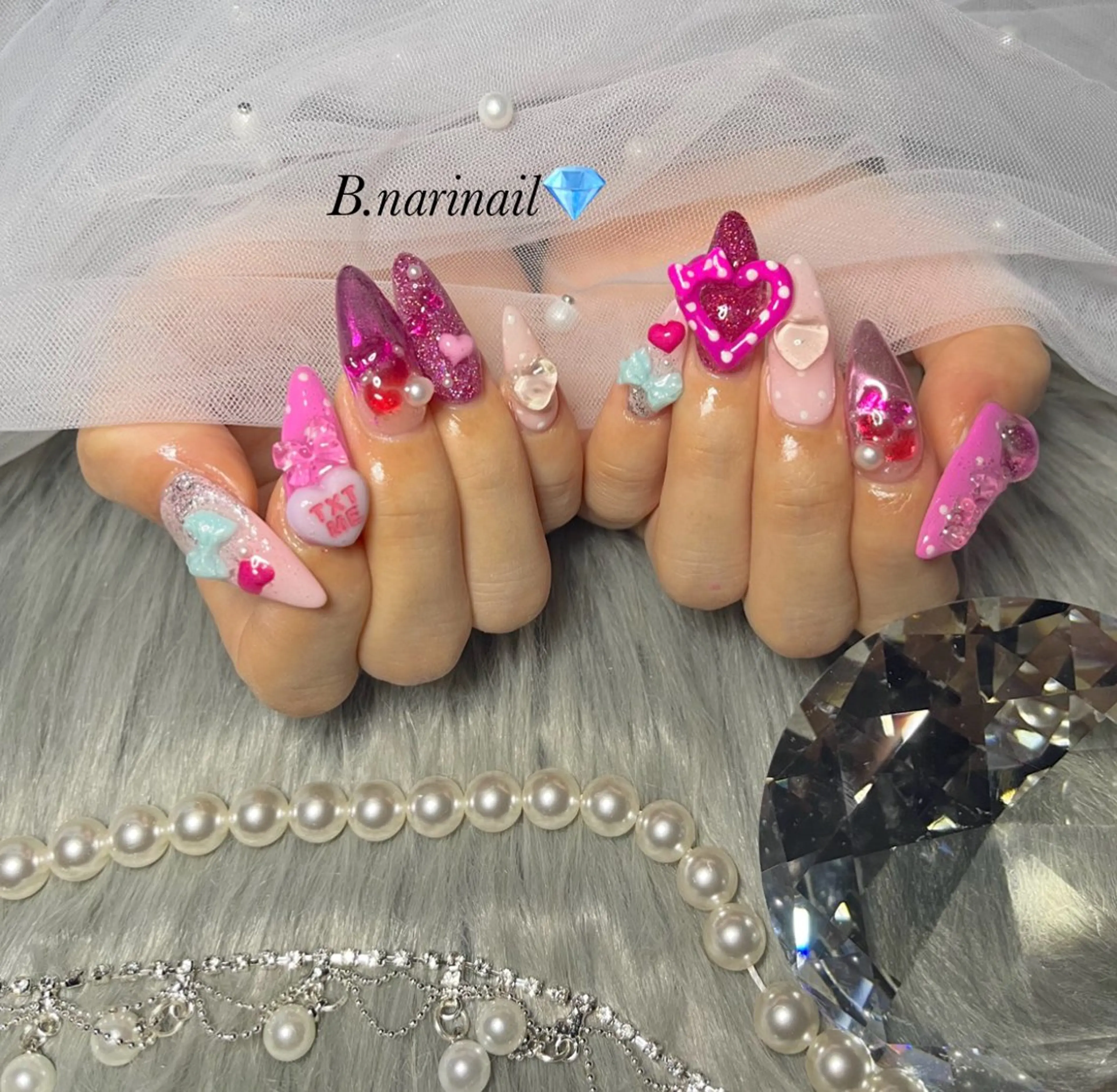 ネイル ハンドネイル ハンドケア b.nari nailのネイルデザイン