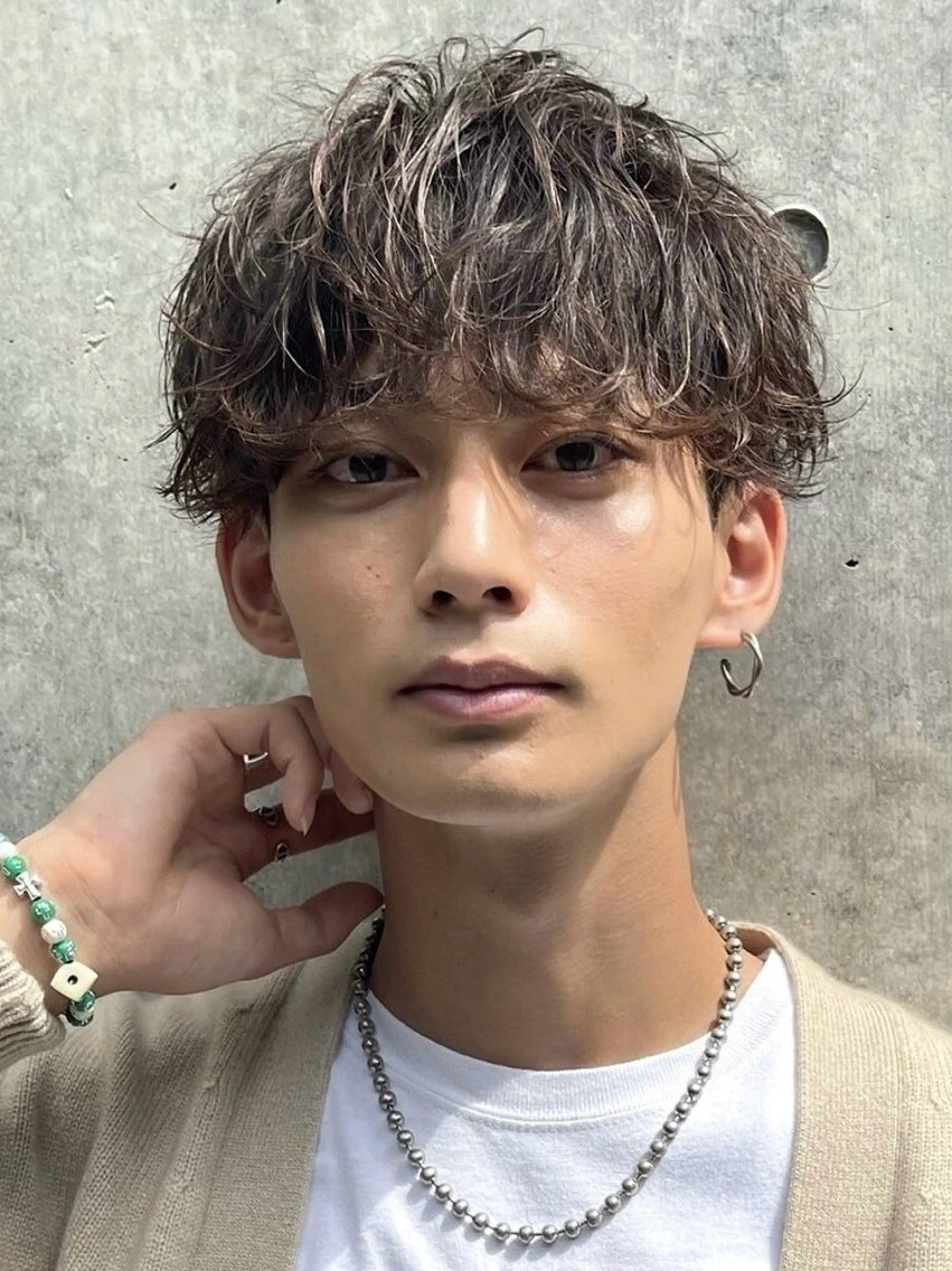 パーマ メンズ カット パーマ トリートメント 👑メンズパーマ屋 👑/栄/馬場斗生のヘアスタイル