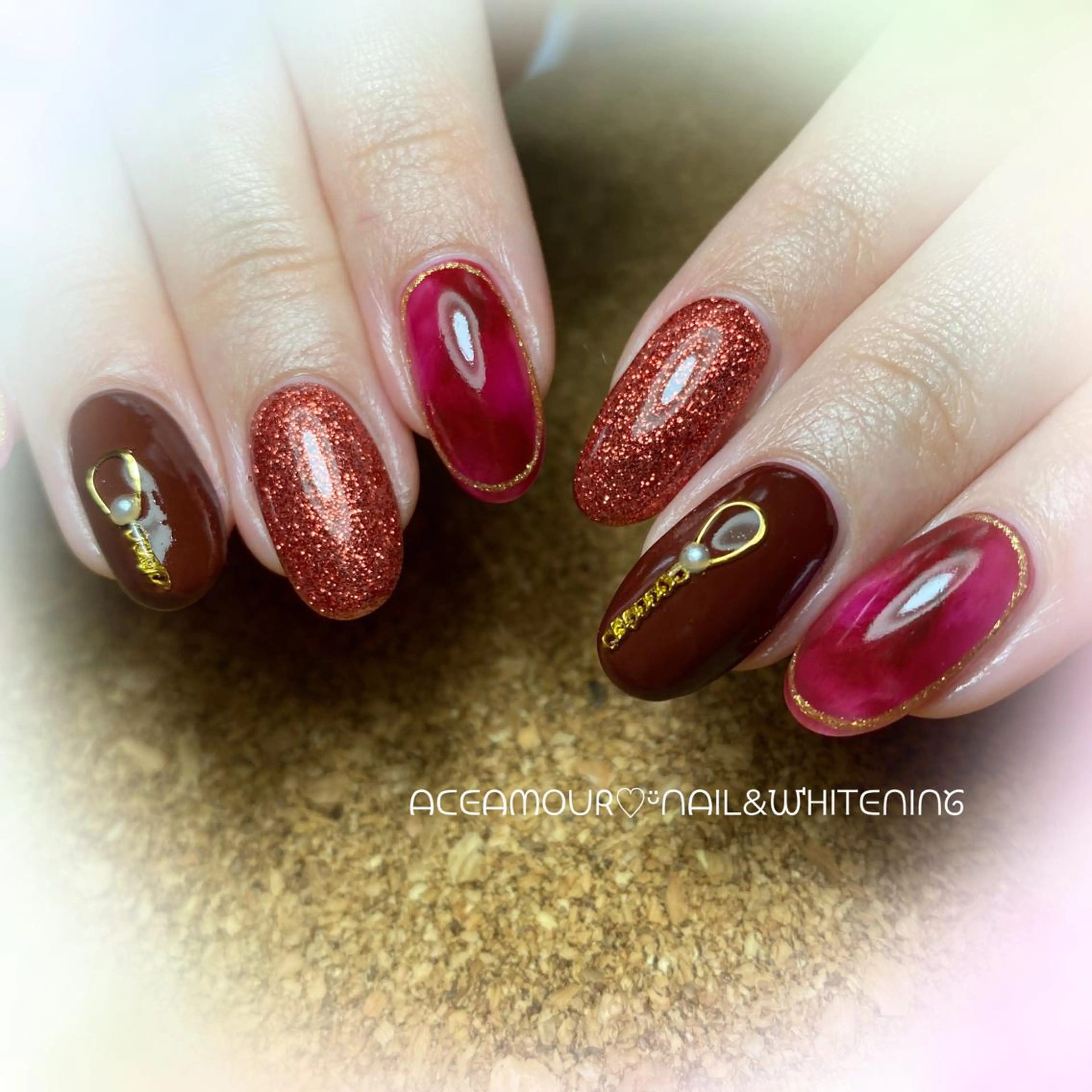 ネイル ネイル/耳つぼ /新ホワイトニングのネイルデザイン