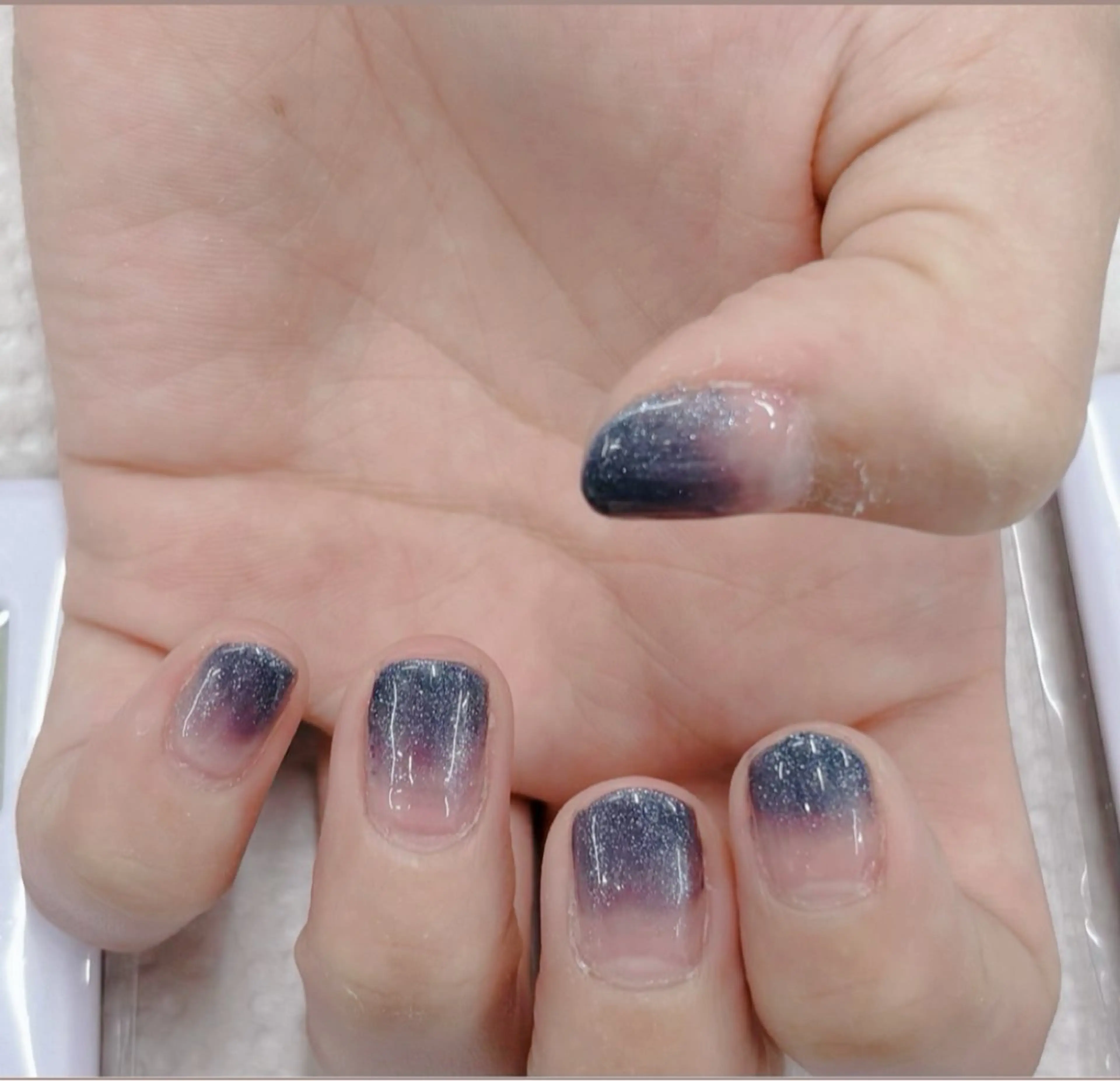 ネイル グラデーション 宮嶋 邦佳のネイルデザイン