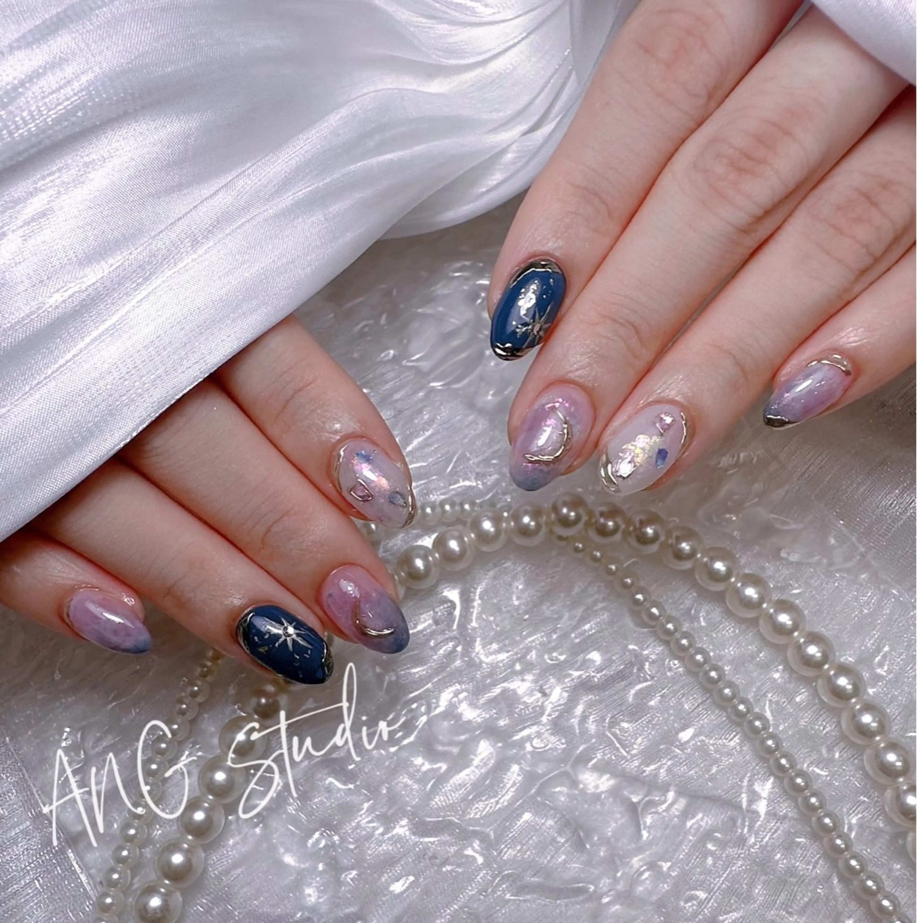 ネイル ハンドネイル ハンドケア ANG Studioのネイルデザイン