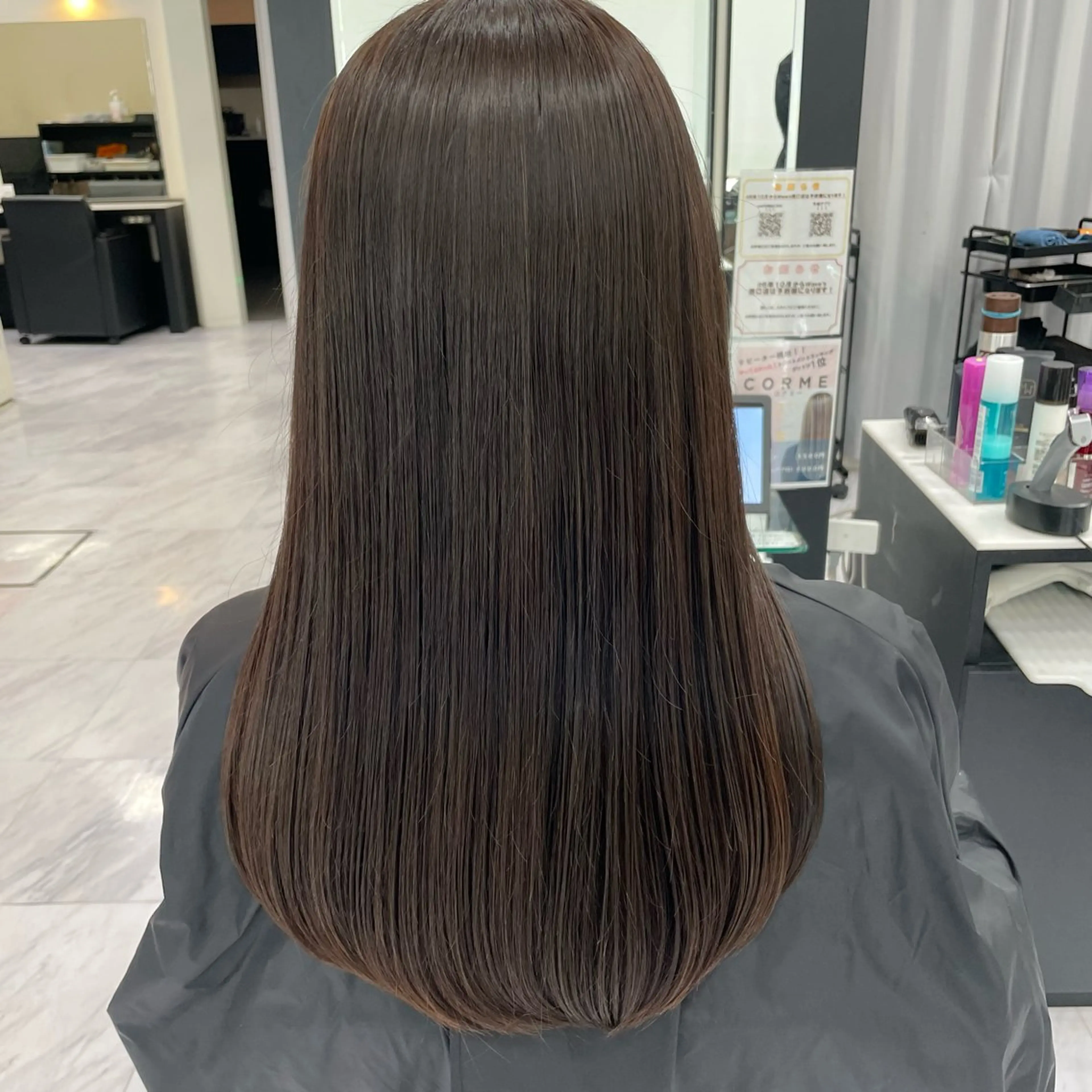 ロング カラー ブラウンカラー ショコラブラウン 🌼杉田 胡桃🌼のヘアスタイル