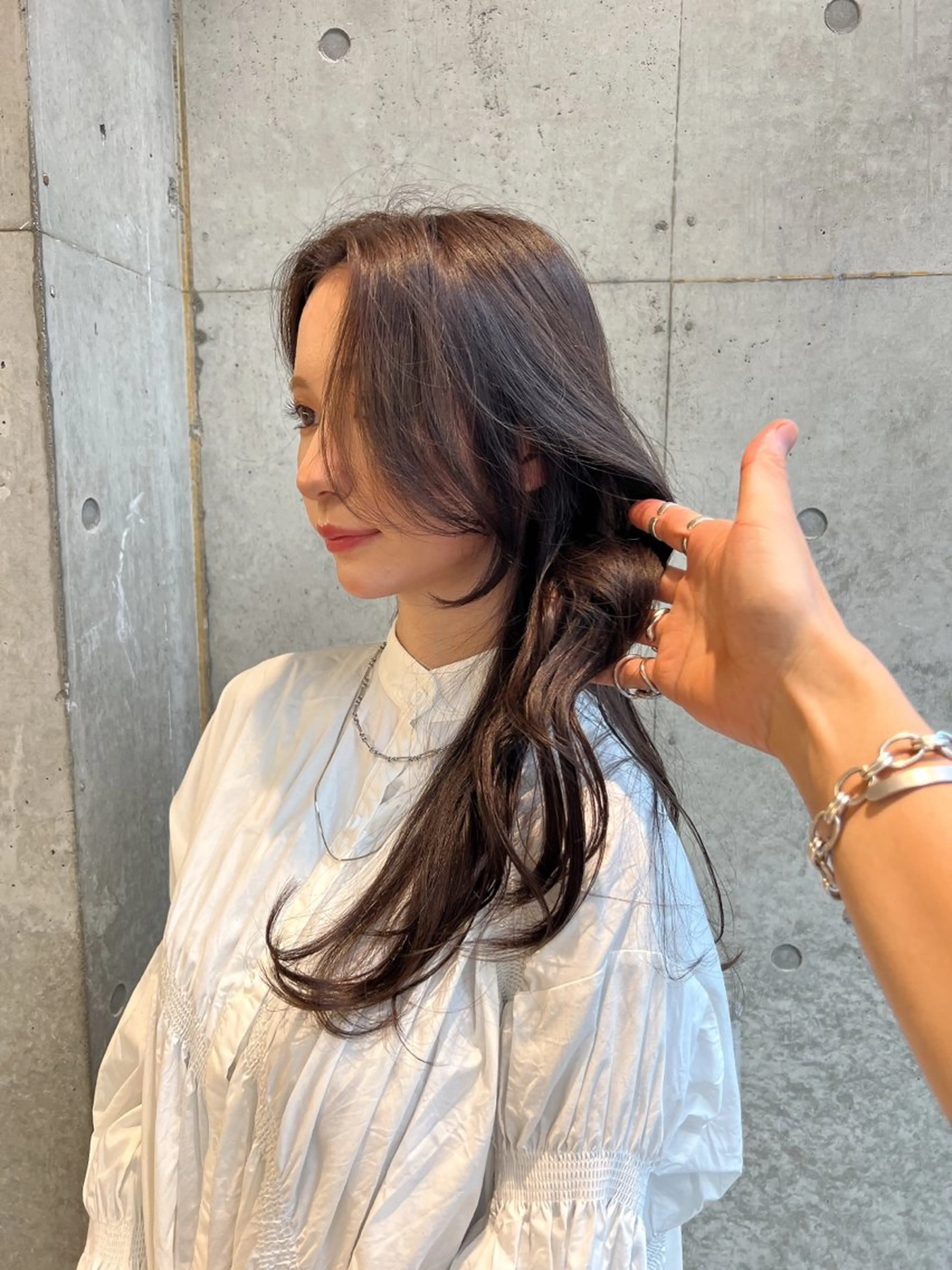 ロング カット 誰よりも丁寧なカット 🍀小林輝のヘアスタイル