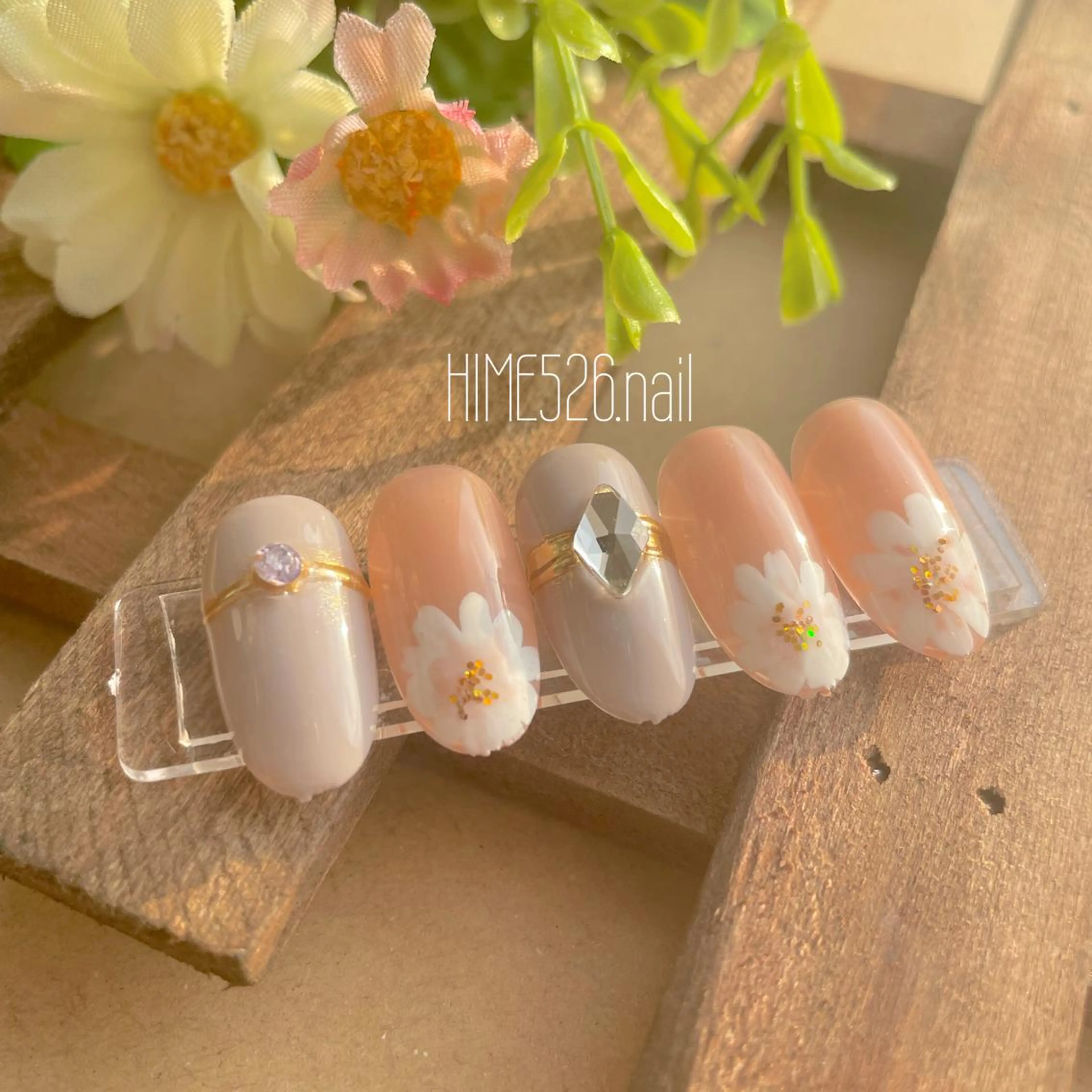 【来店】グラデーション💅アートの写真