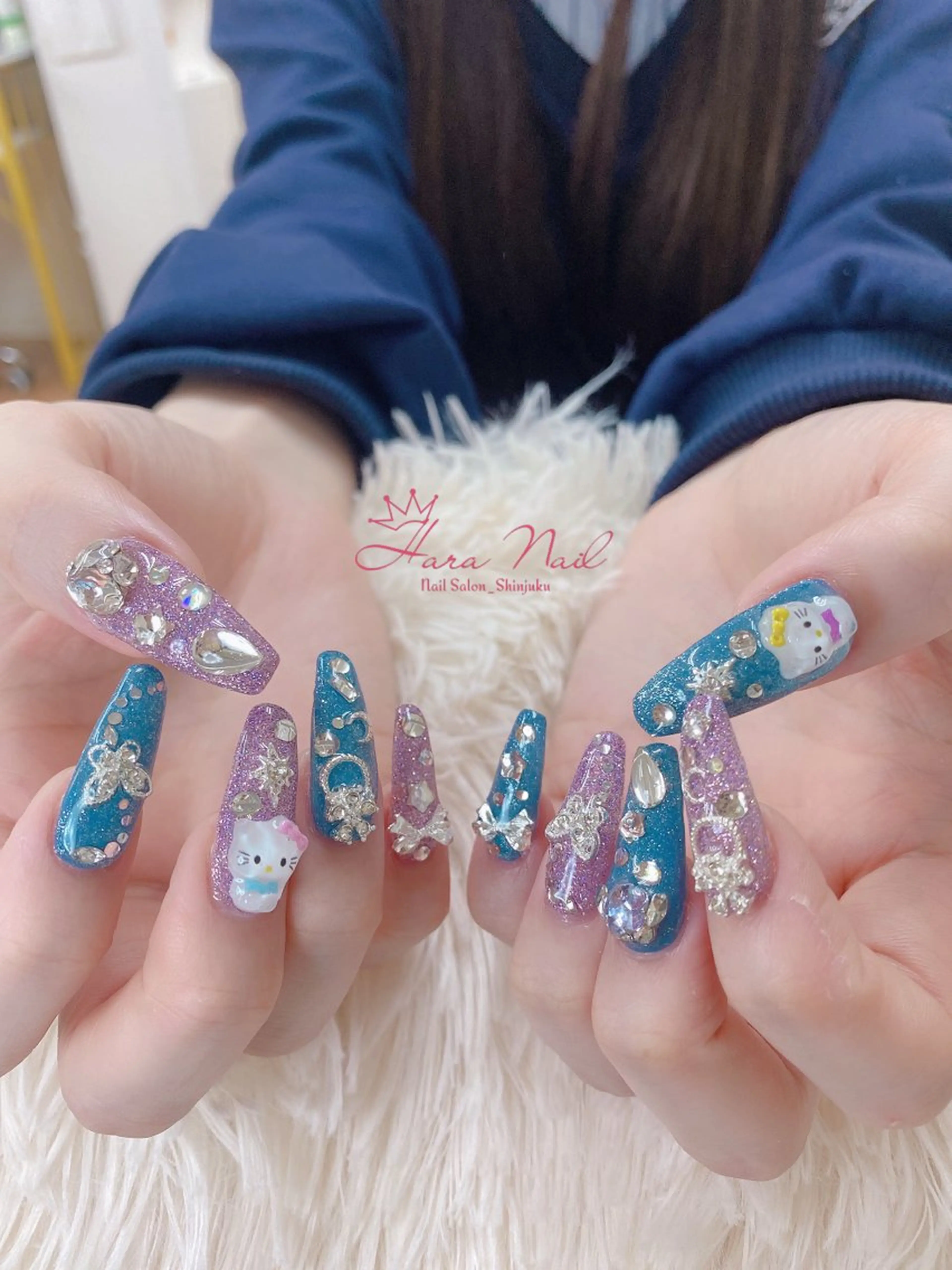 ネイル ジェルネイル 持ち込み パラジェル ハンドネイル ハンドケア Hara Nail 【パラジェル使用】のネイルデザイン