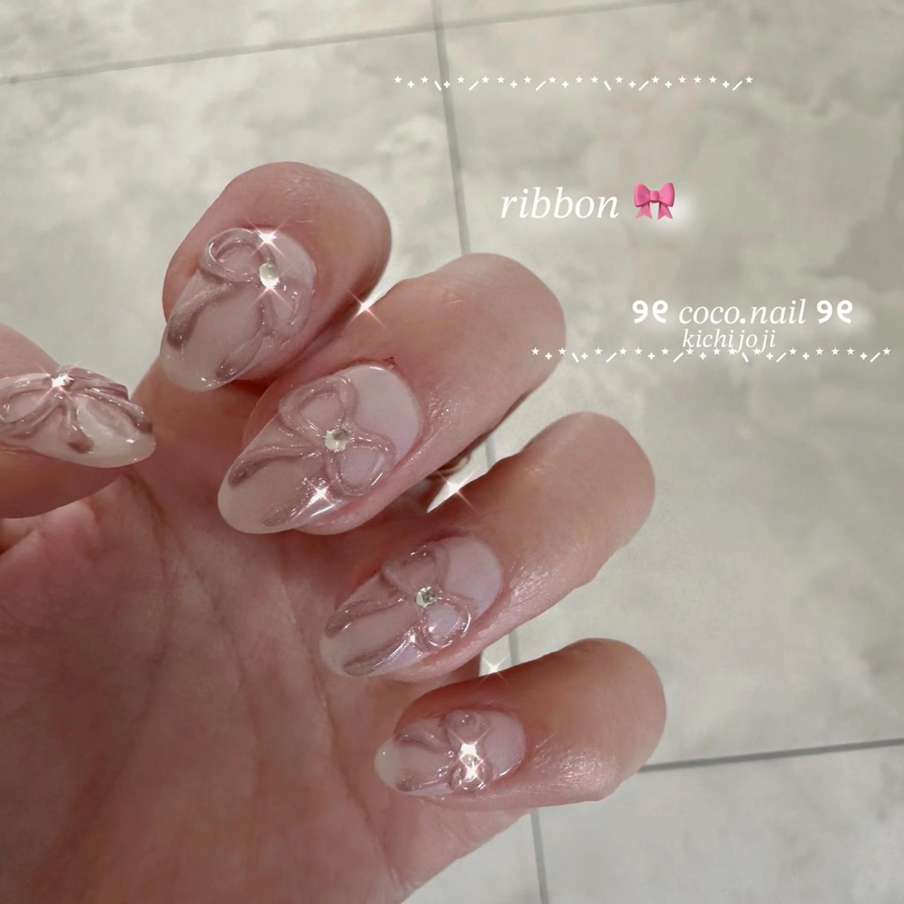 ネイル ハンドネイル フットネイル lili.nail y2k/ワンホンのネイルデザイン
