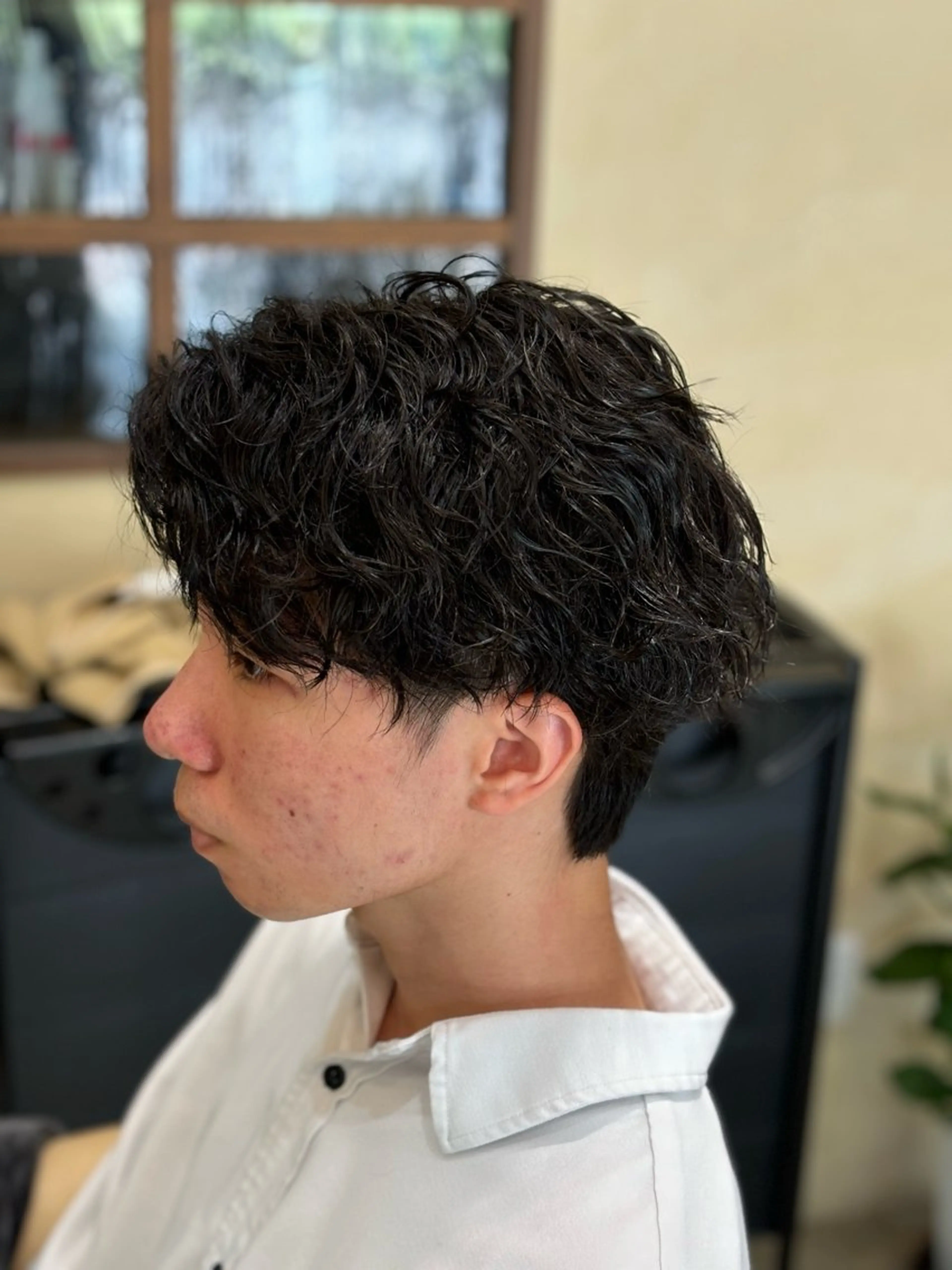 ショート メンズ カット パーマ トリートメント 鹿児島 TSUBASAのヘアスタイル