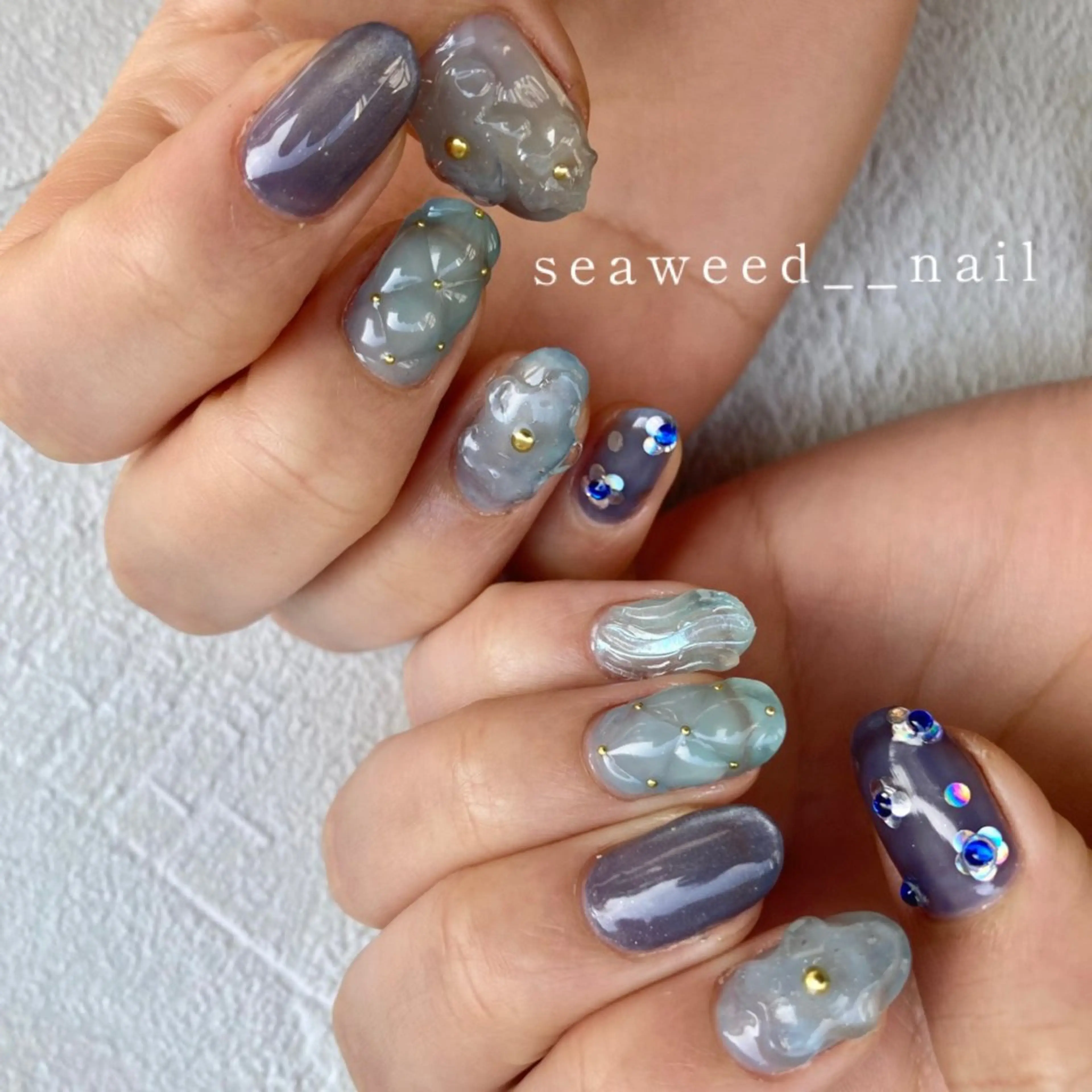 ネイル seaweed nailのネイルデザイン